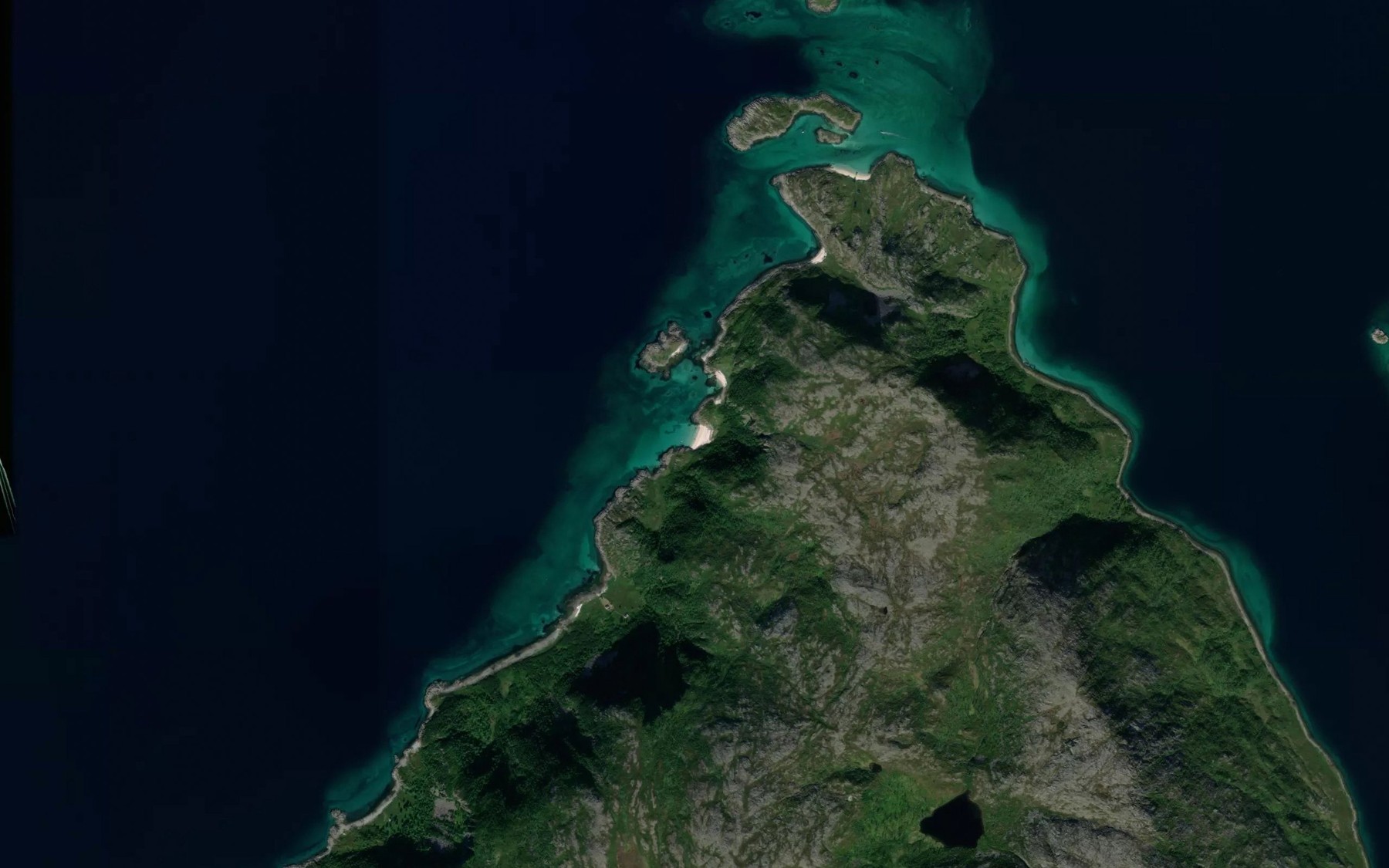 Satellite map of the Likvika