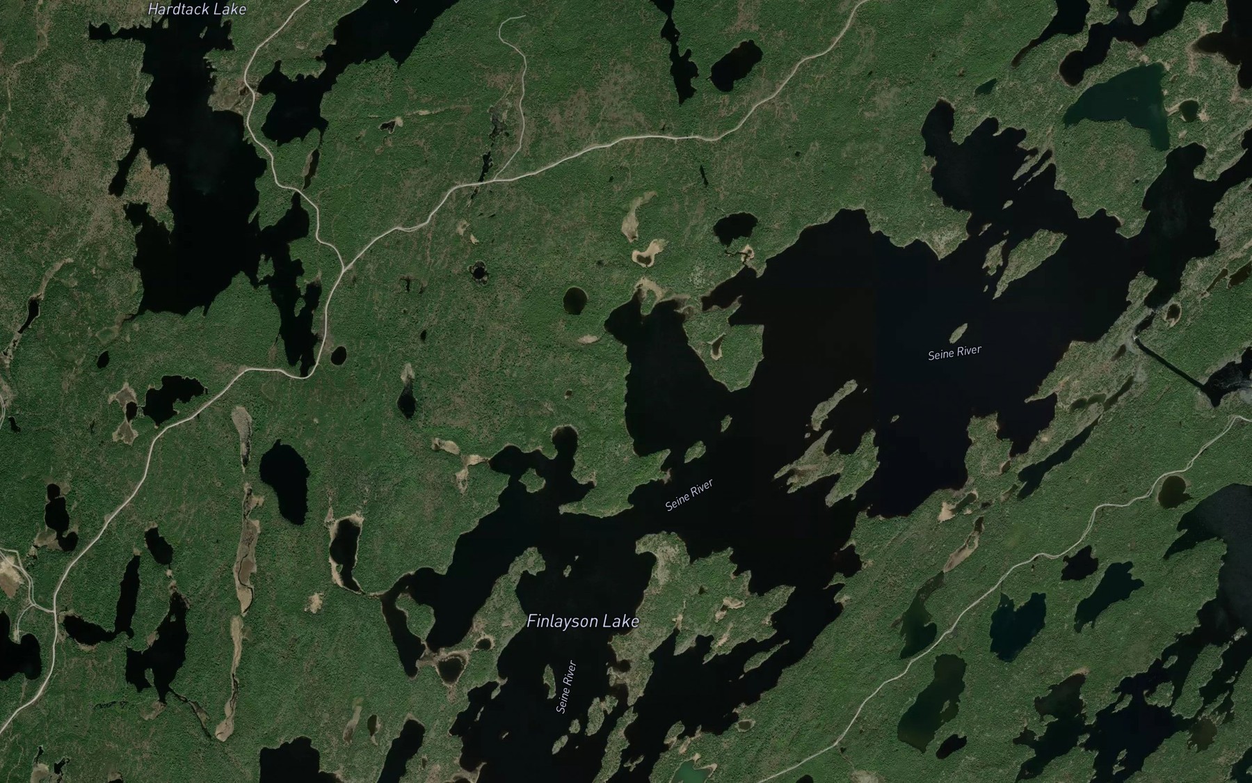 Satellite map of the Masuba Bay