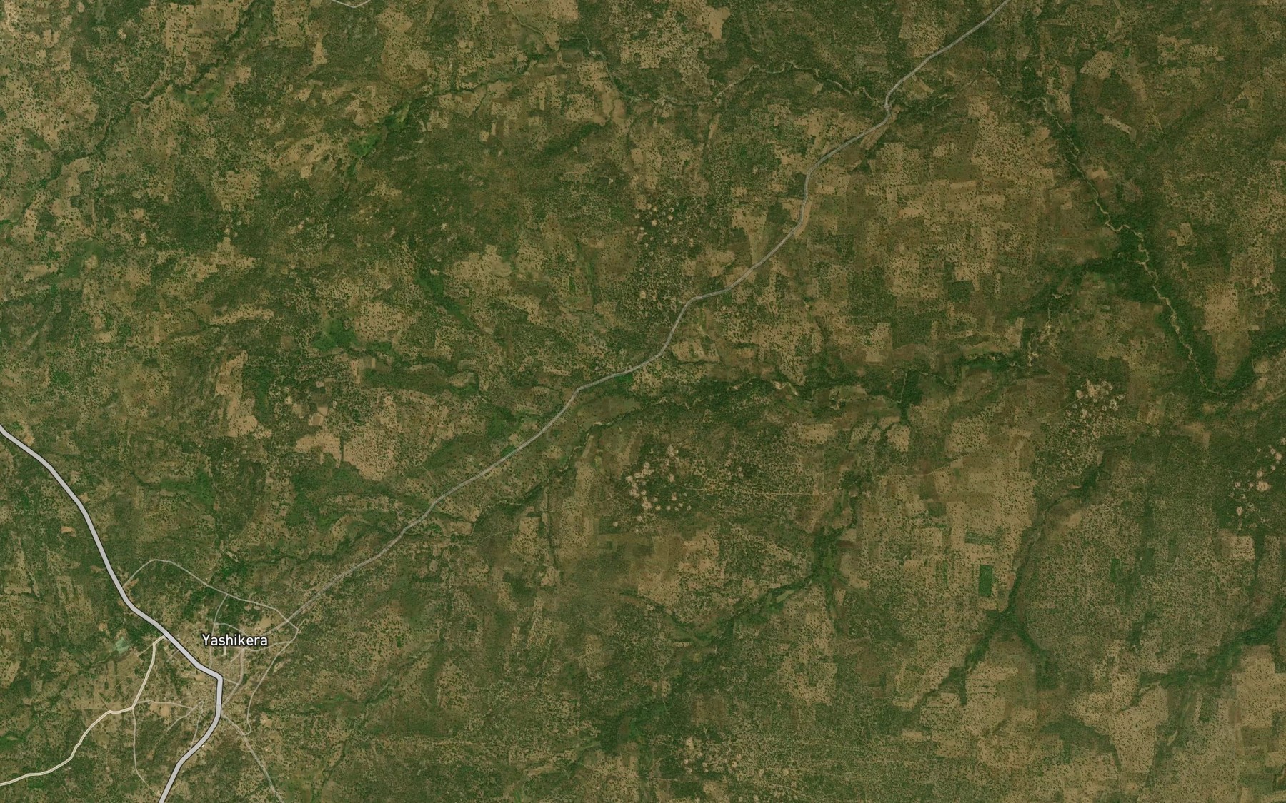 Satellite map of the River Weri
