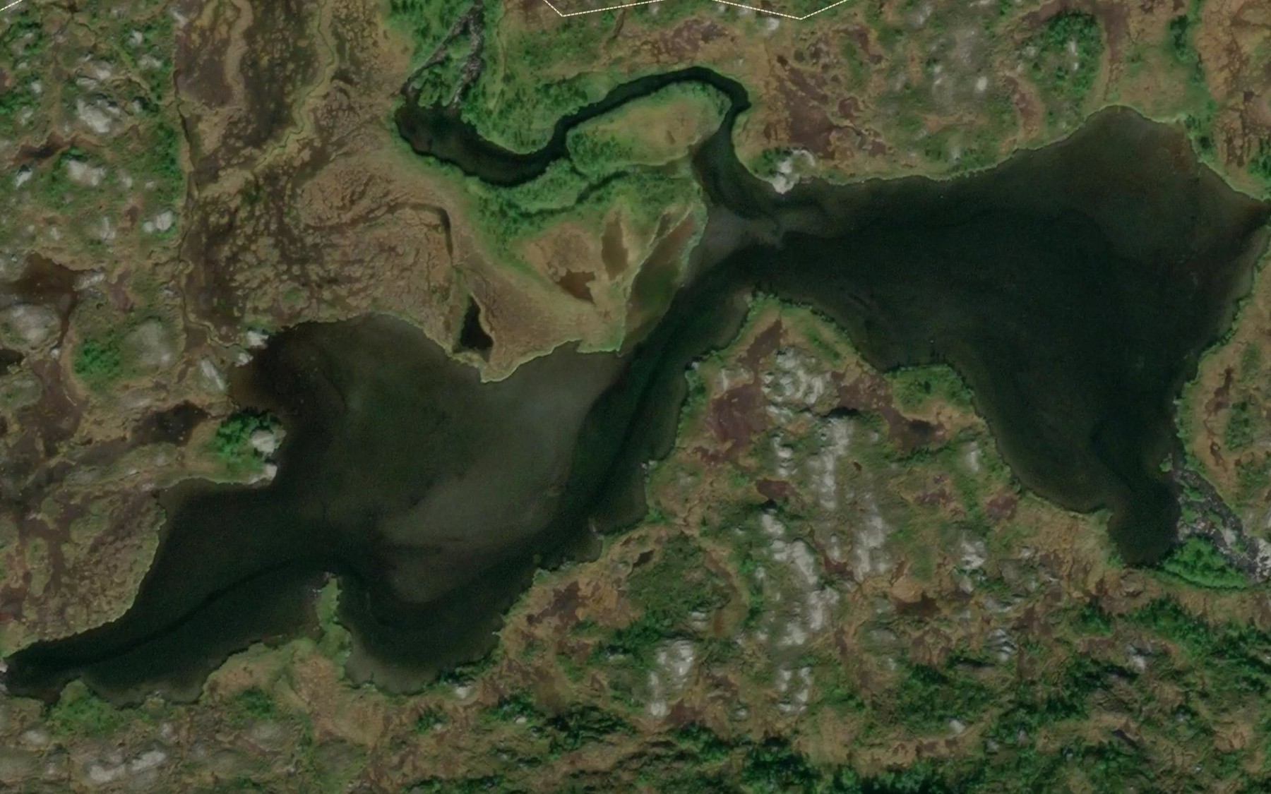 Satellite map of the Buksvatnet