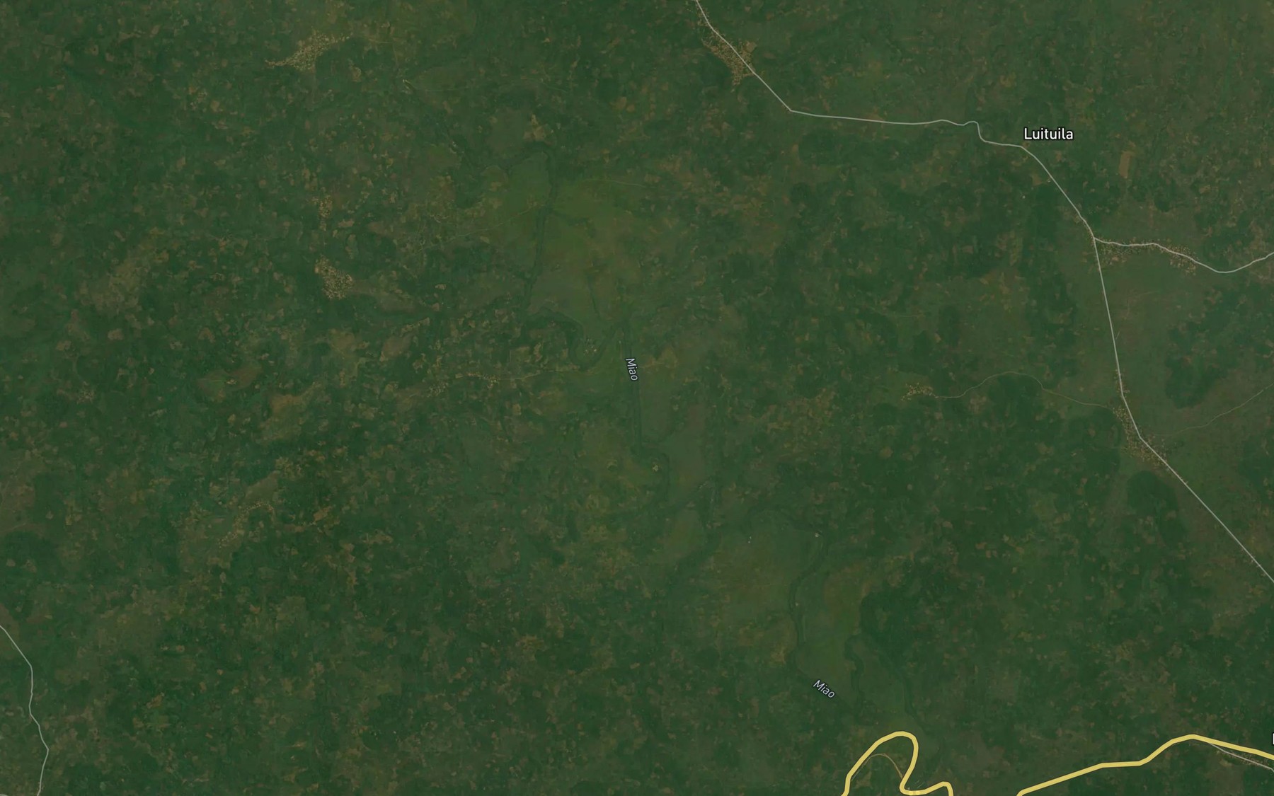 Satellite map of the Mawawa