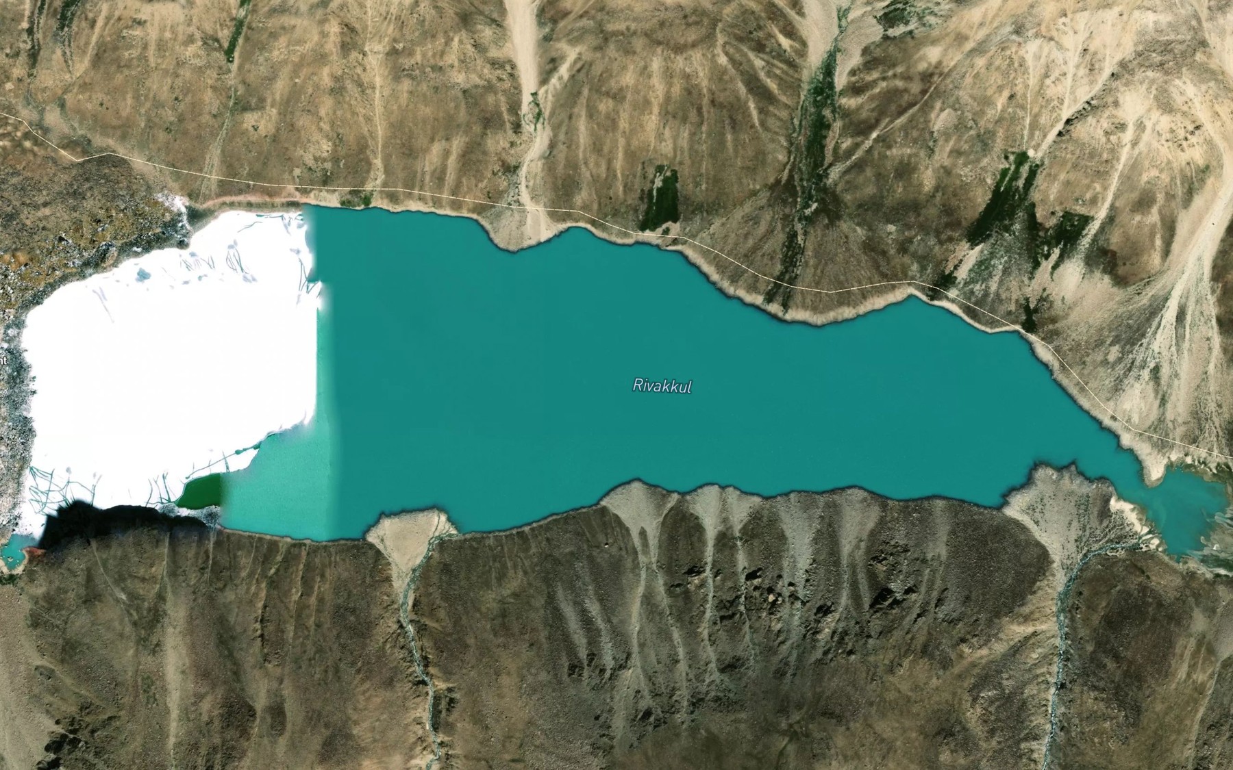 Satellite map of the Rivakkul