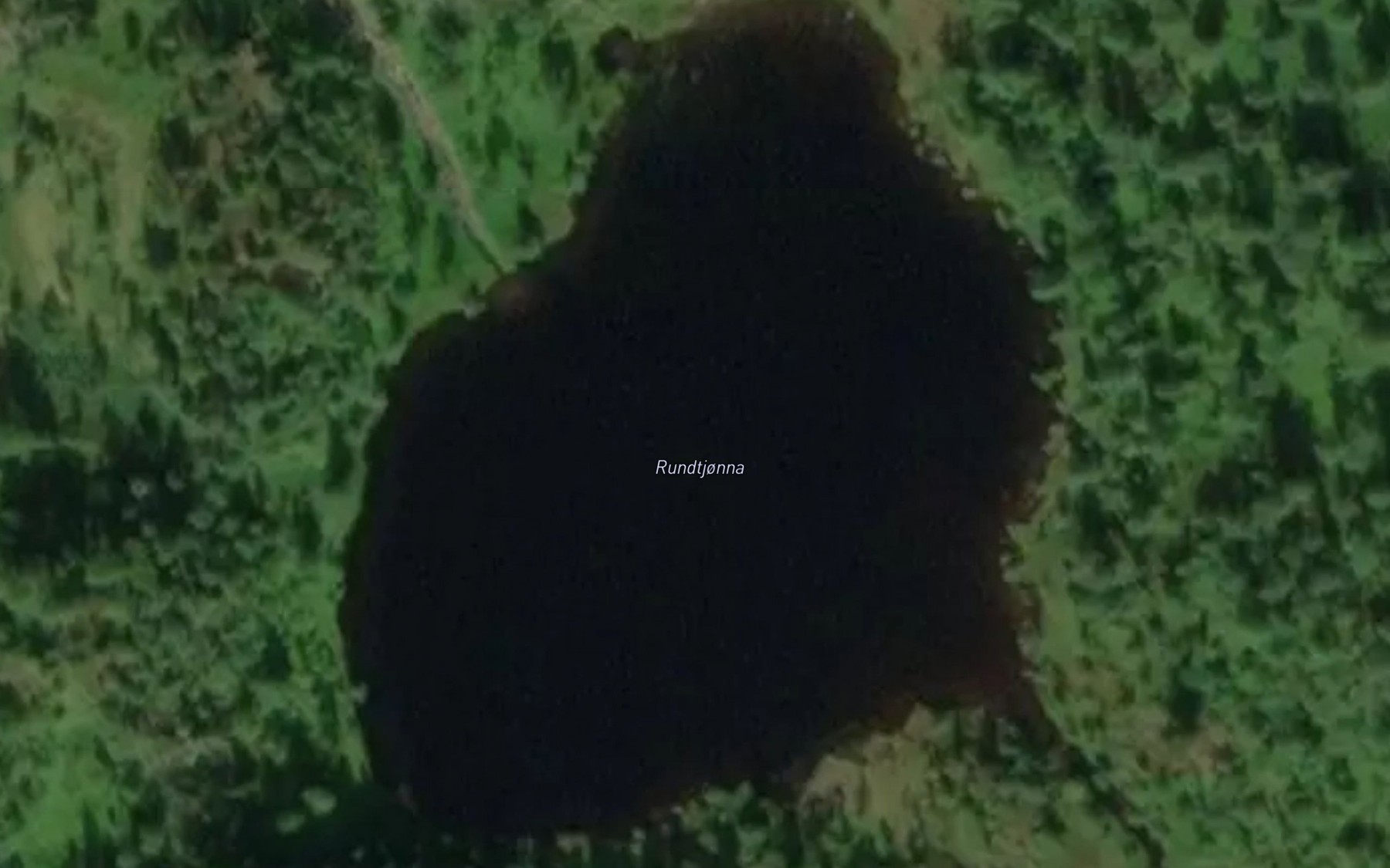 Satellite map of the Rundtjorna