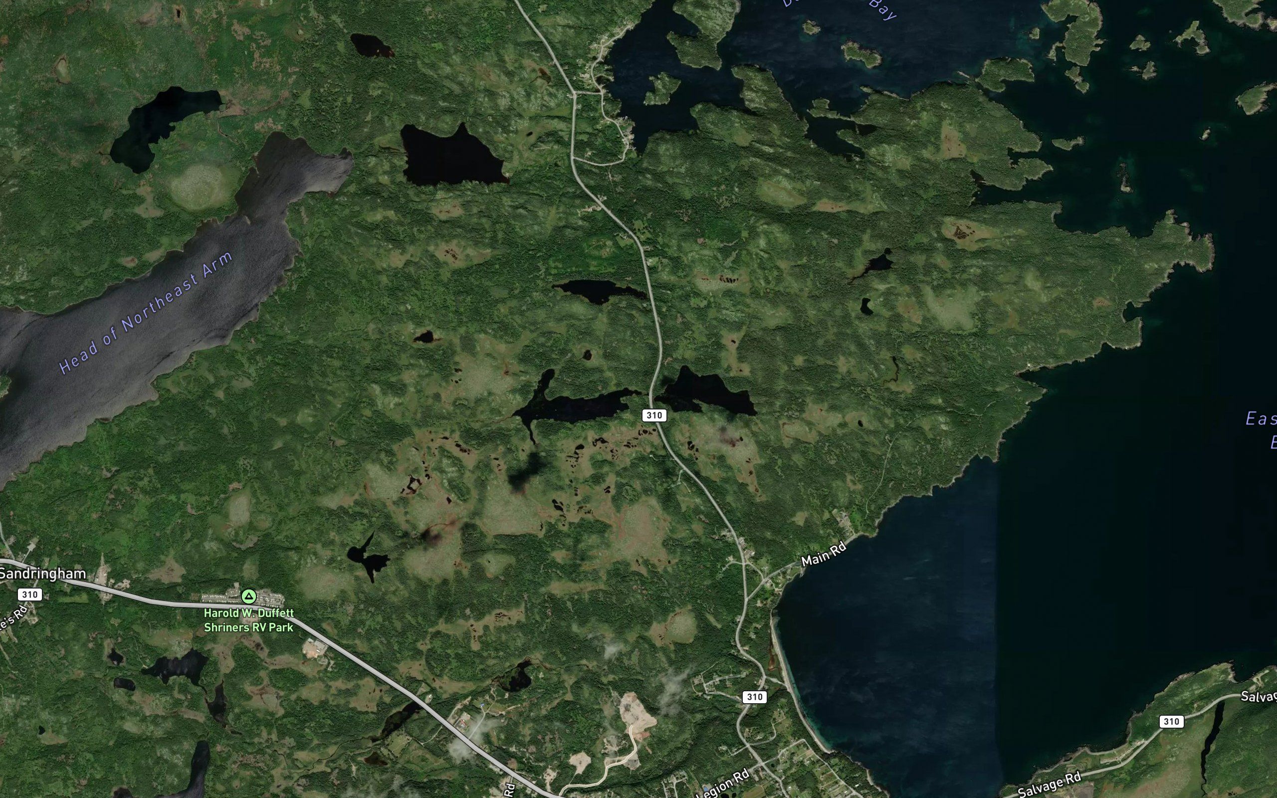 Carmans Cove Ponds