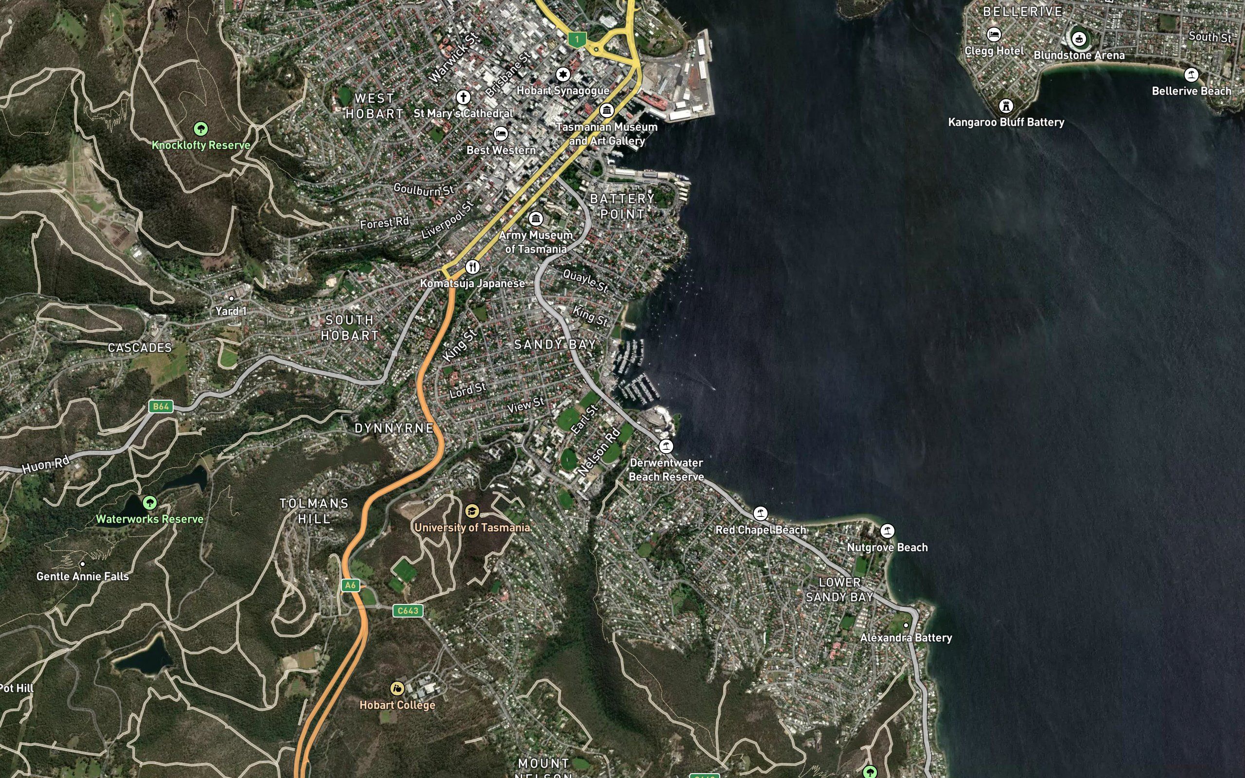 Sandy Bay Rivulet