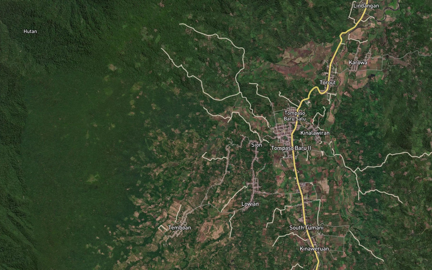 Satellite map of the Royongan Polimaan