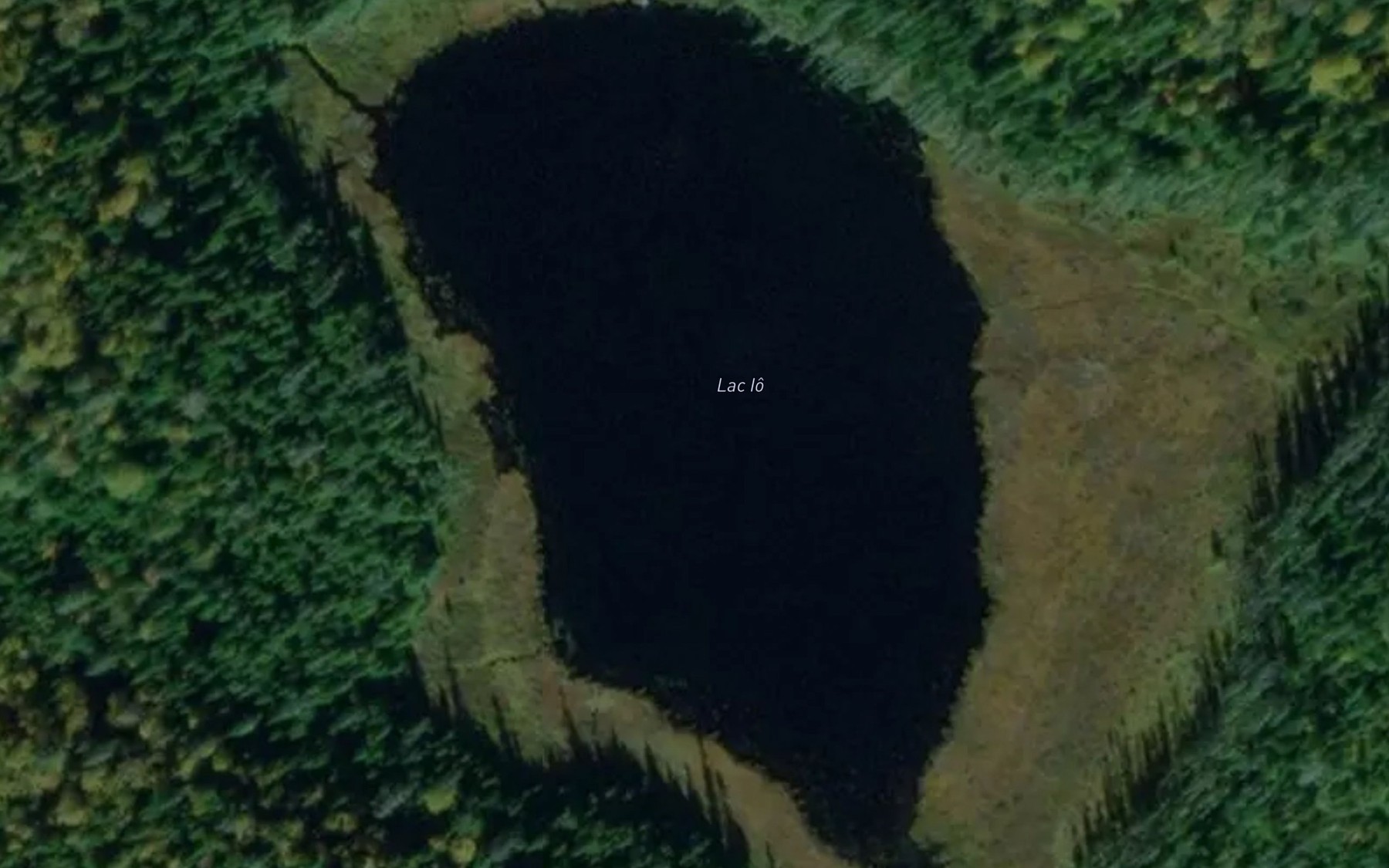 Satellite map of the Lac Io
