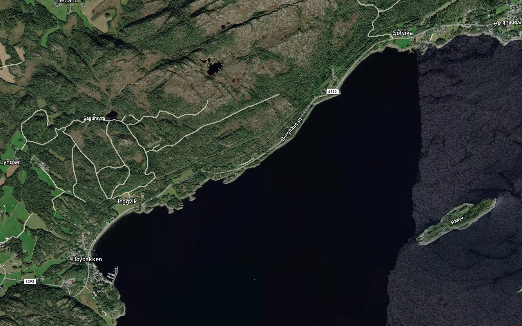 Satellite map of the Raddavika