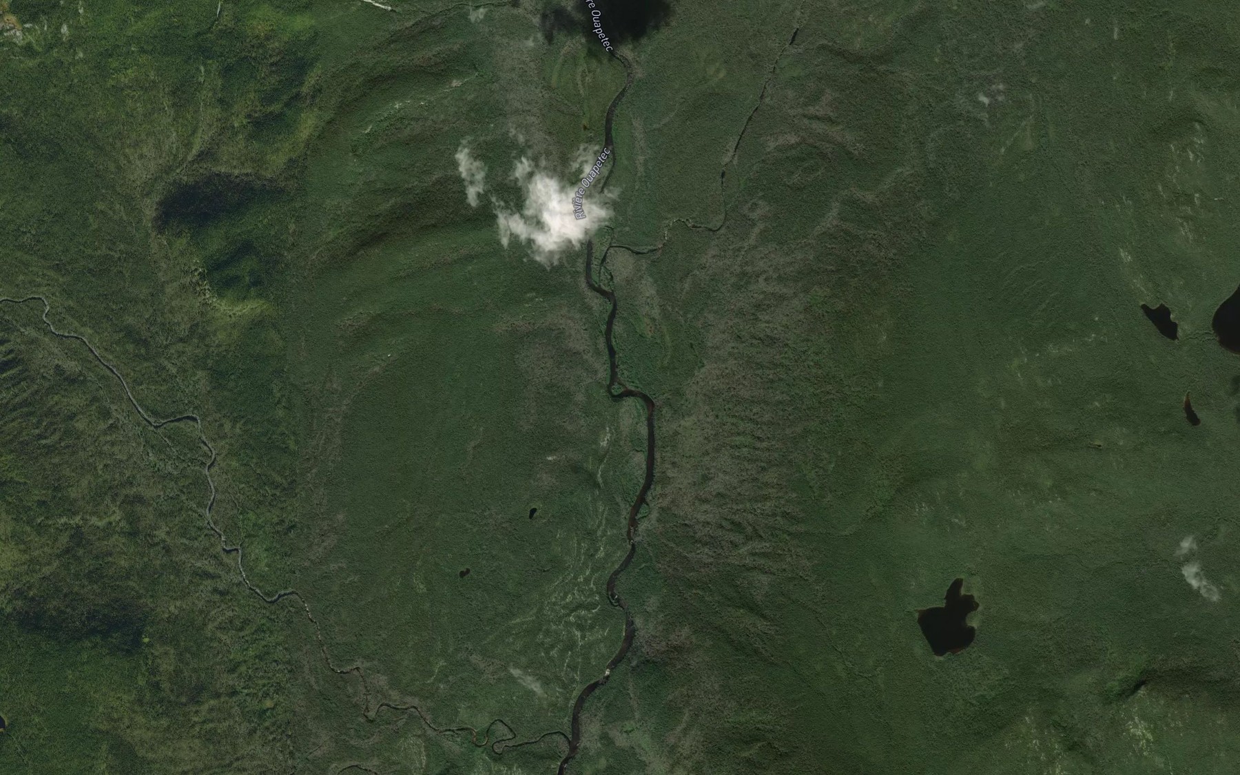 Satellite map of the Fosse de la Mini Mouche Seize