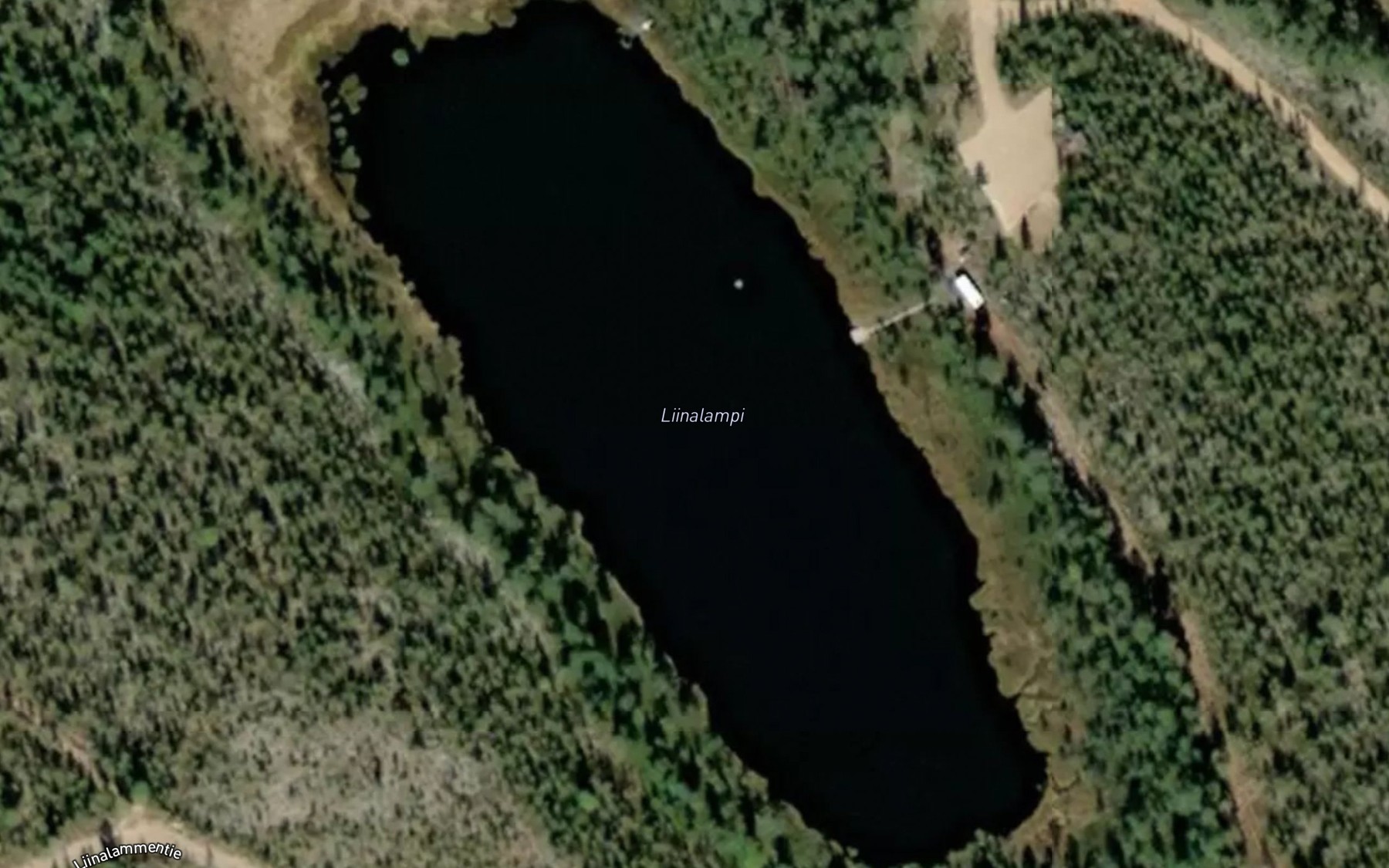 Satellite map of the Liinalampi