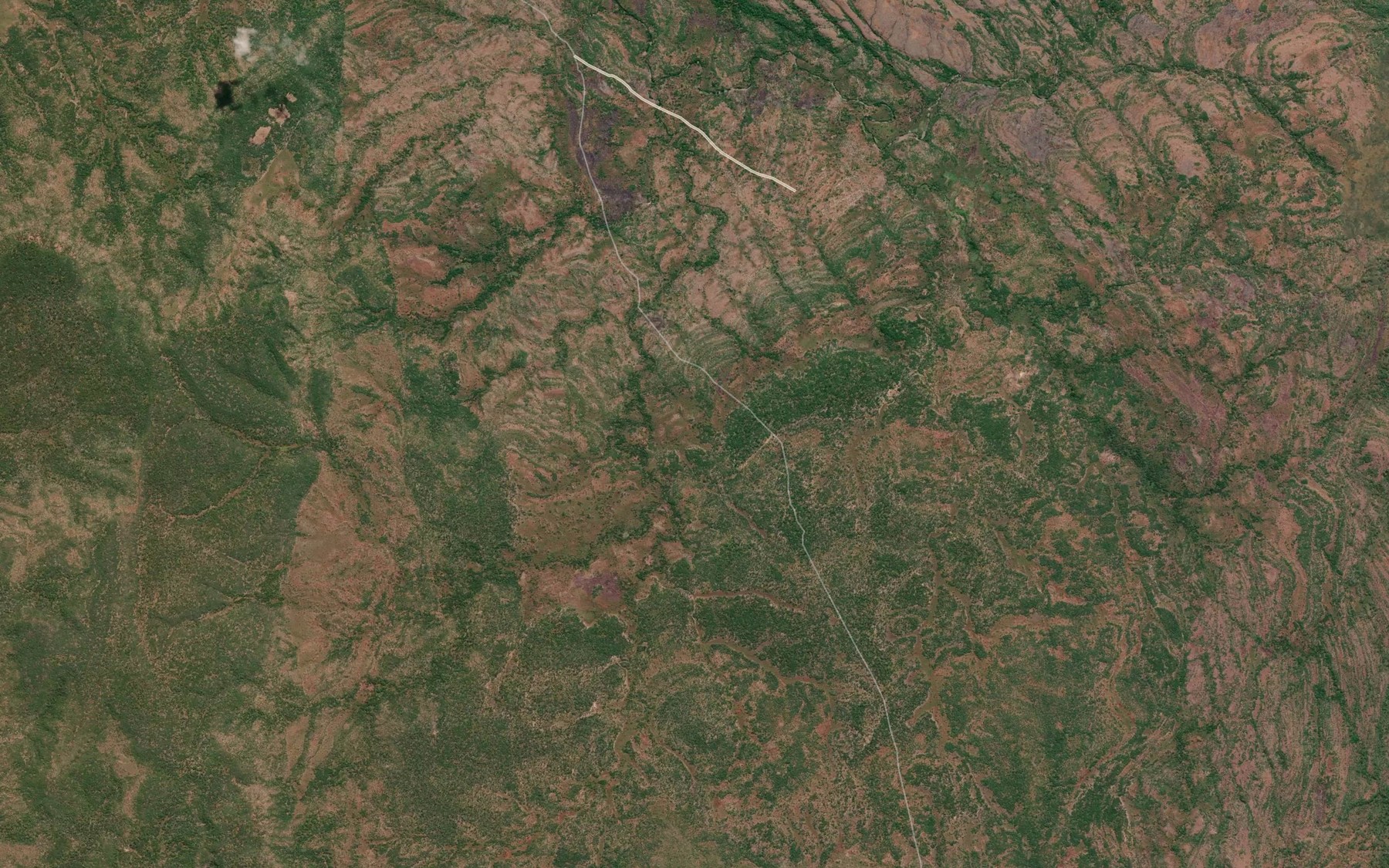 Satellite map of the Kamuwuyu