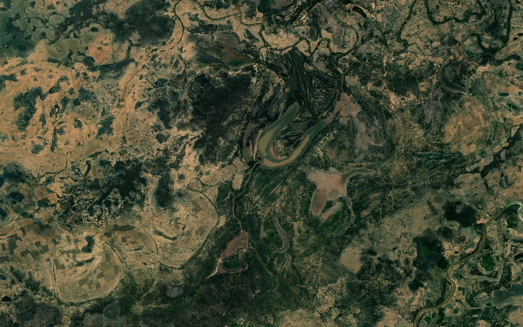 Satellite map of the Hadejia