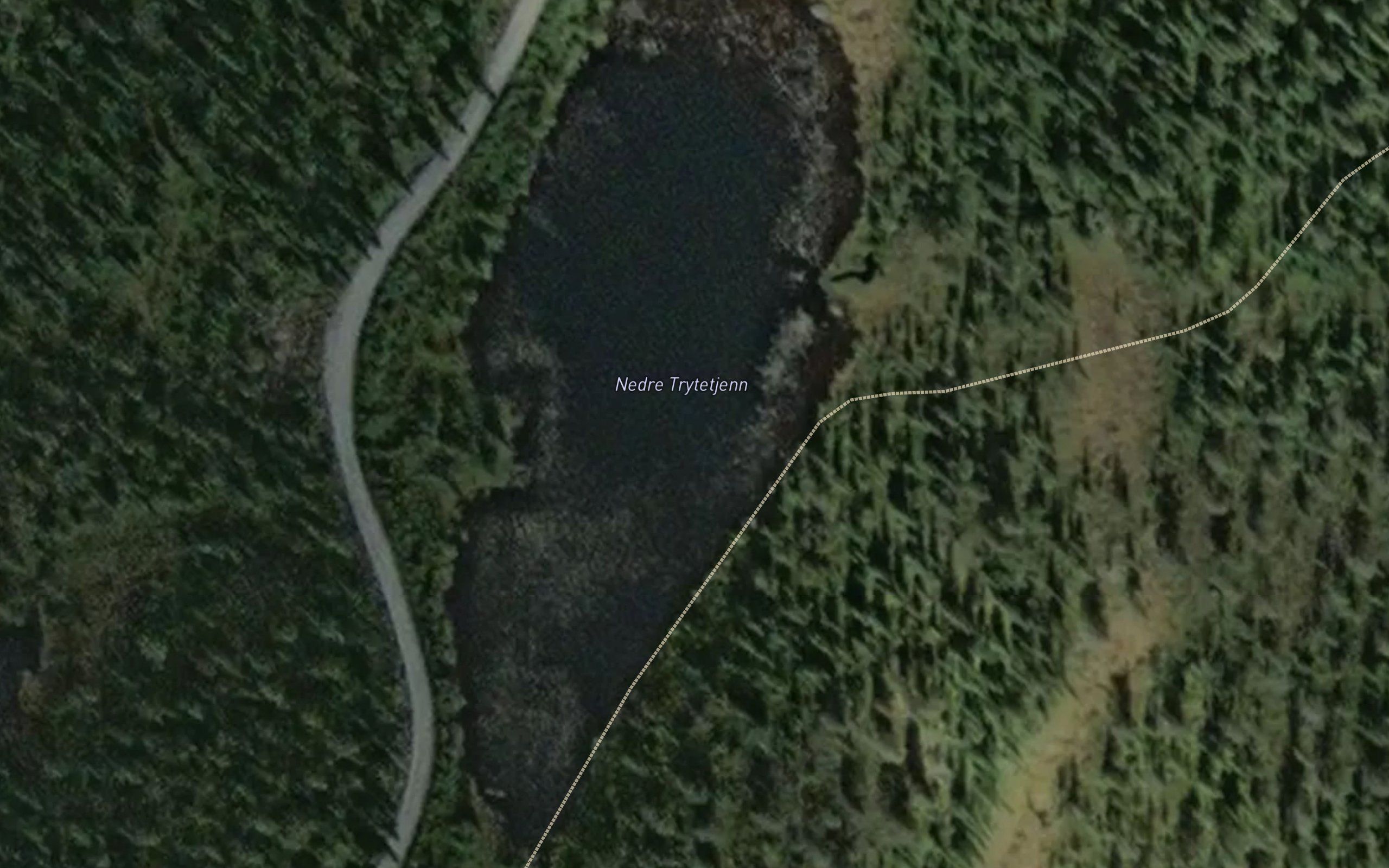 Trytetjern,nedre