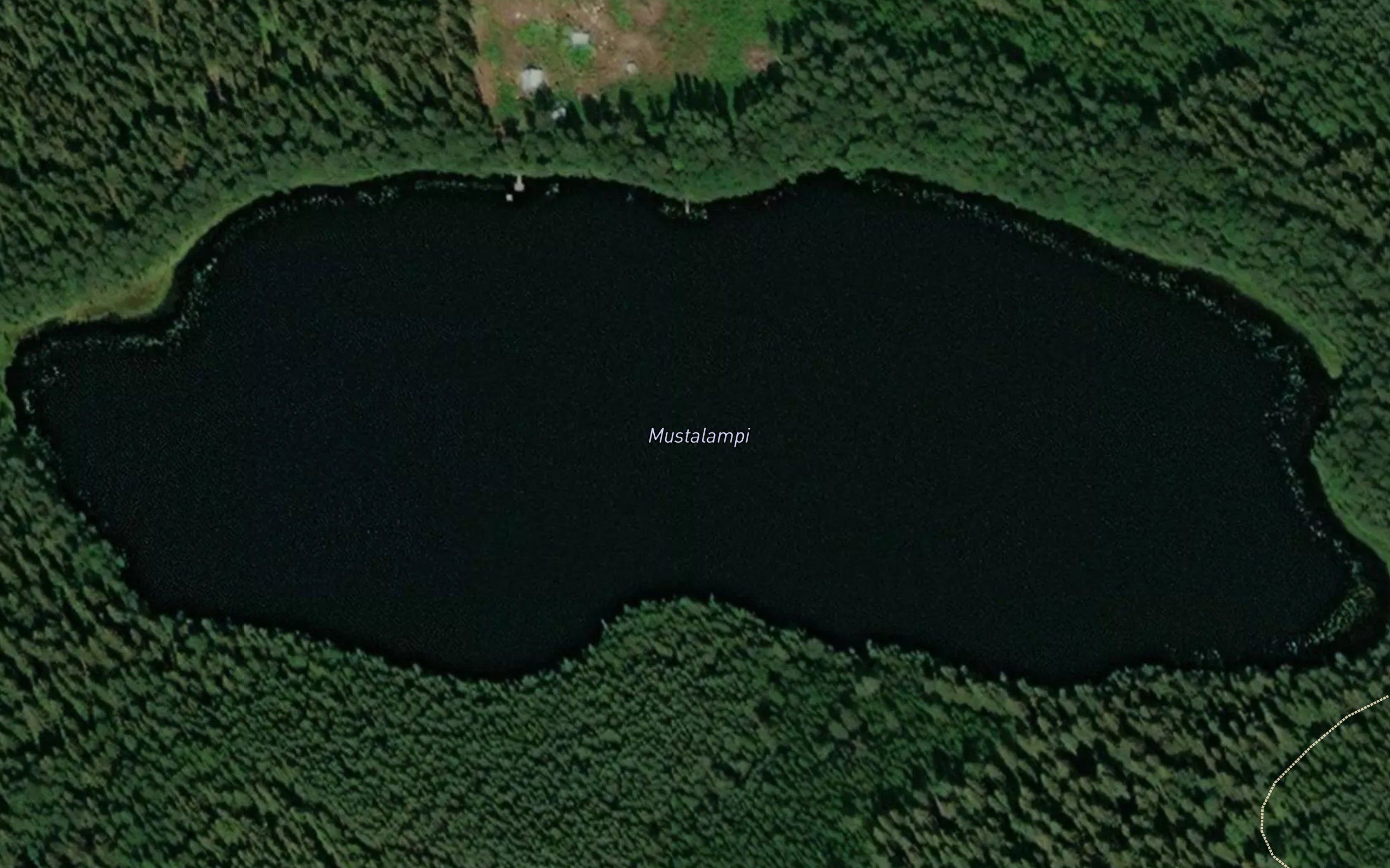 Mustalampi