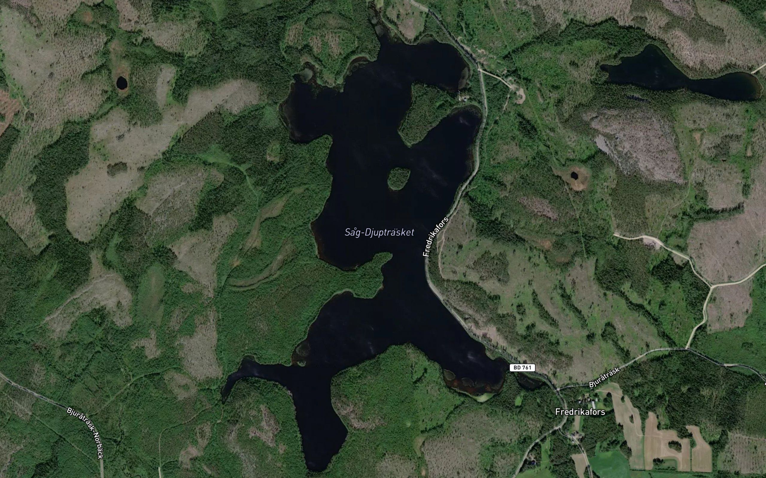 Djuptrasket