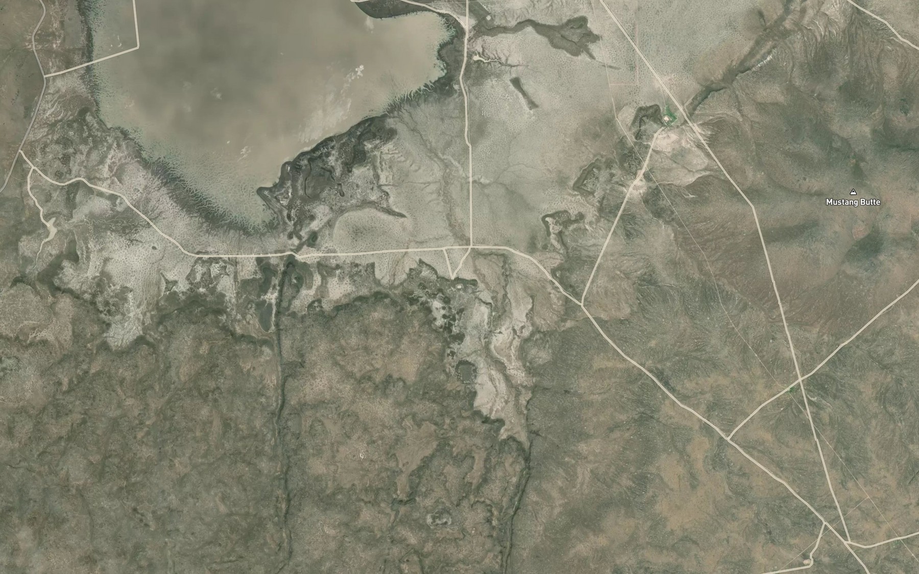 Satellite map of the Diamond Pit