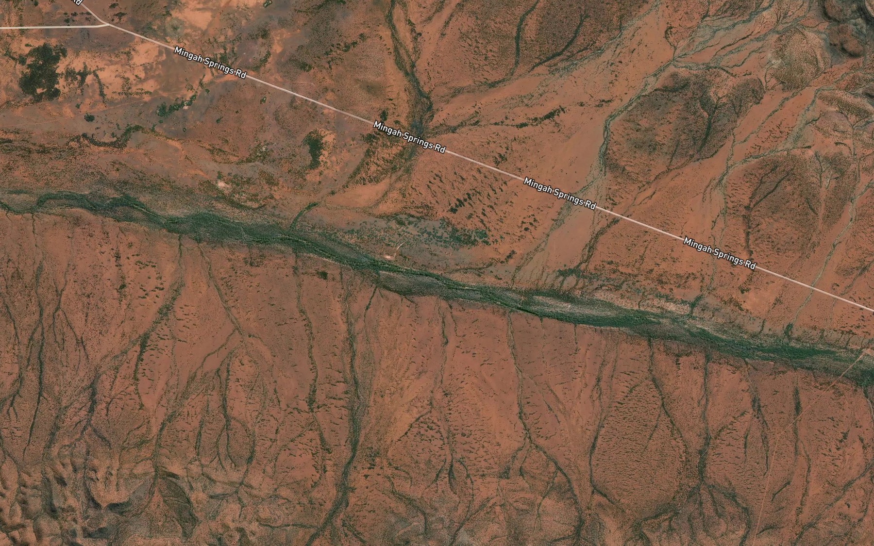 Satellite map of the Dalgungunna Spring