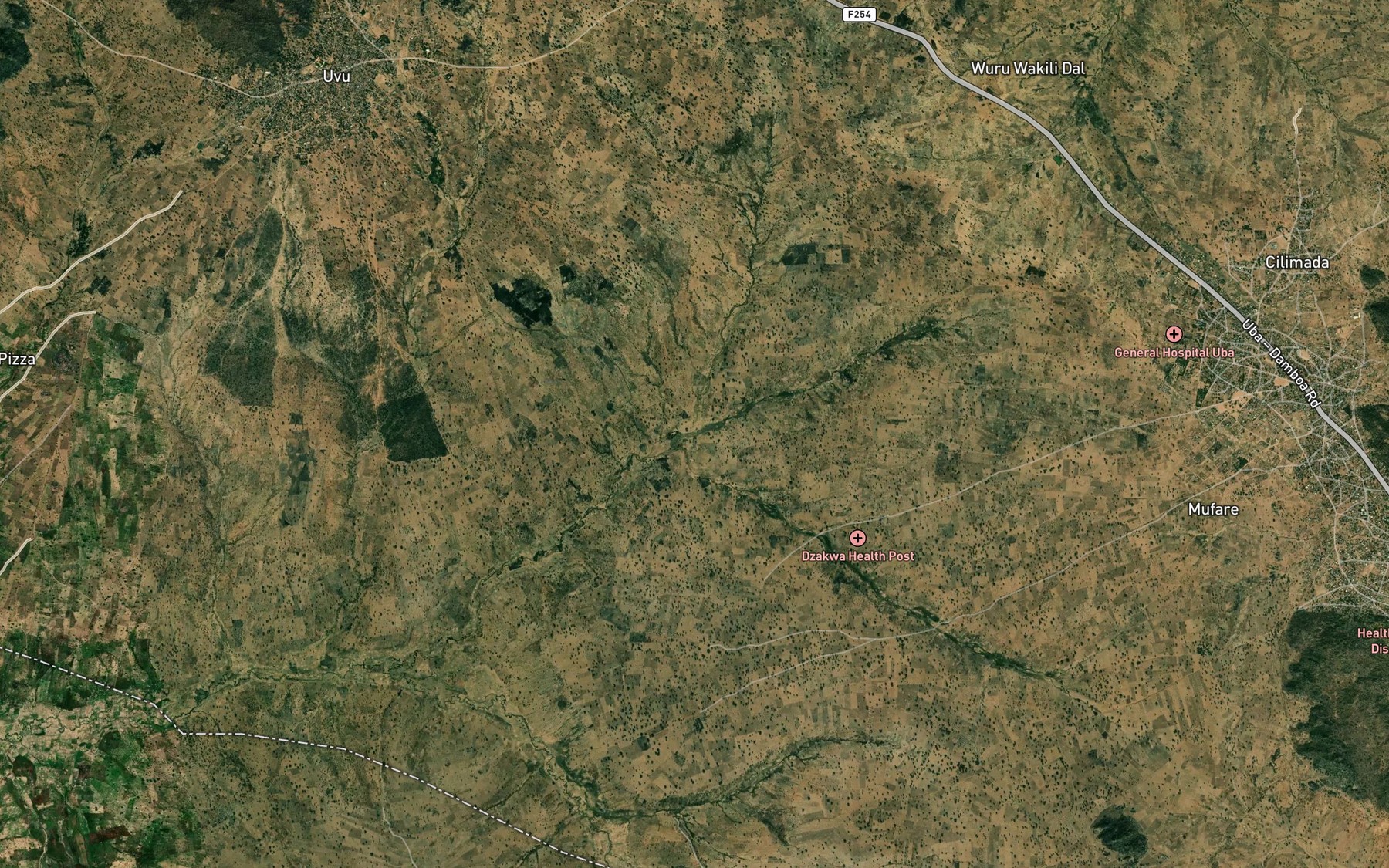 Satellite map of the Mayel Kigjaw