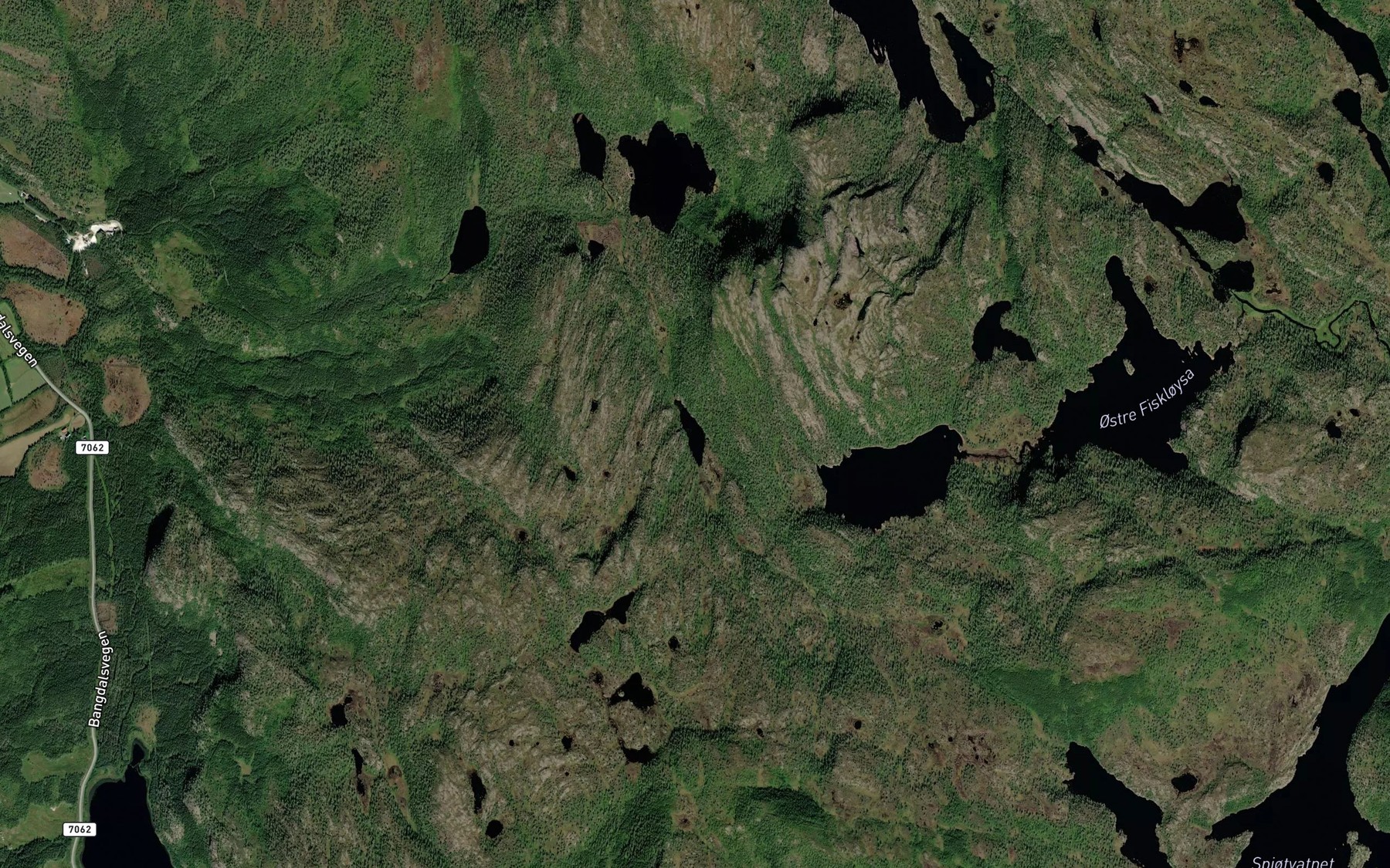 Satellite map of the Kvenntjonna