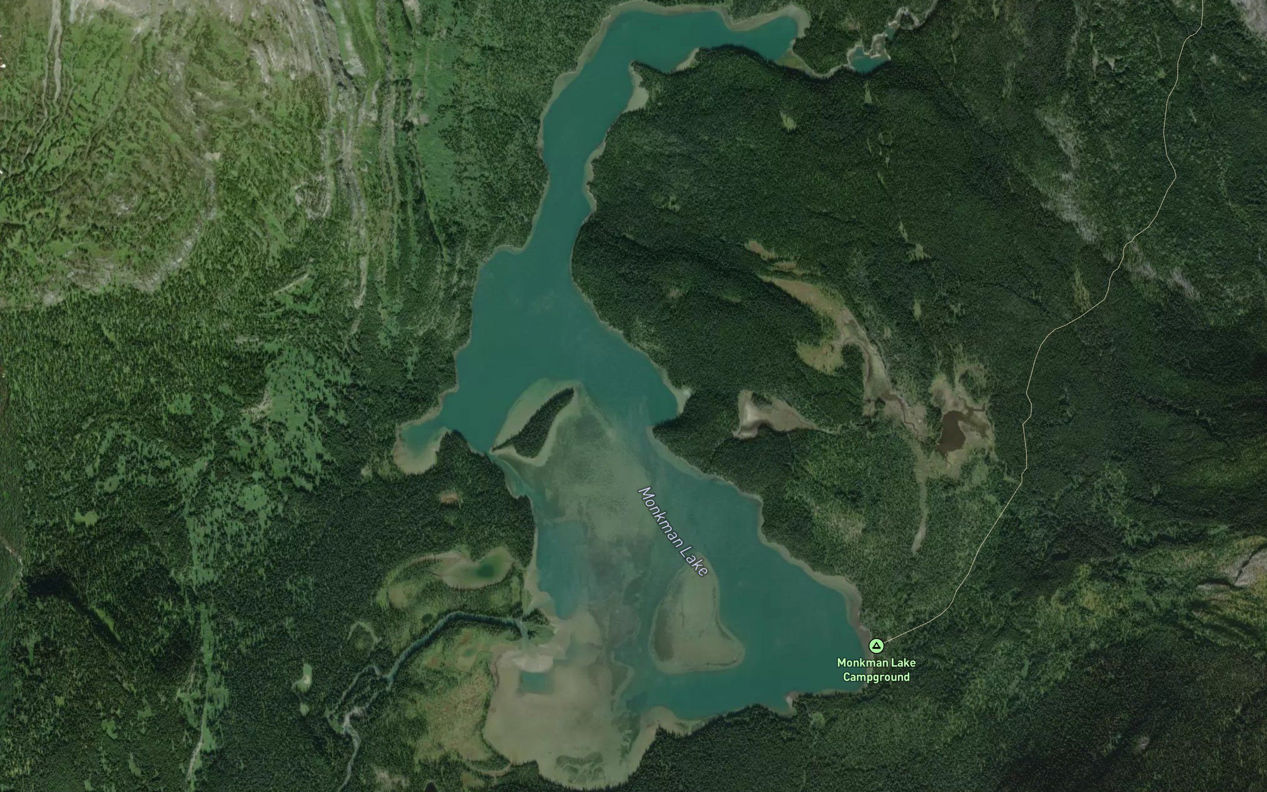 Monkman Lake