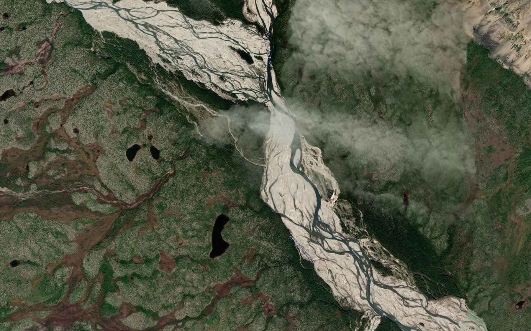 Satellite map of the Ravninnyy