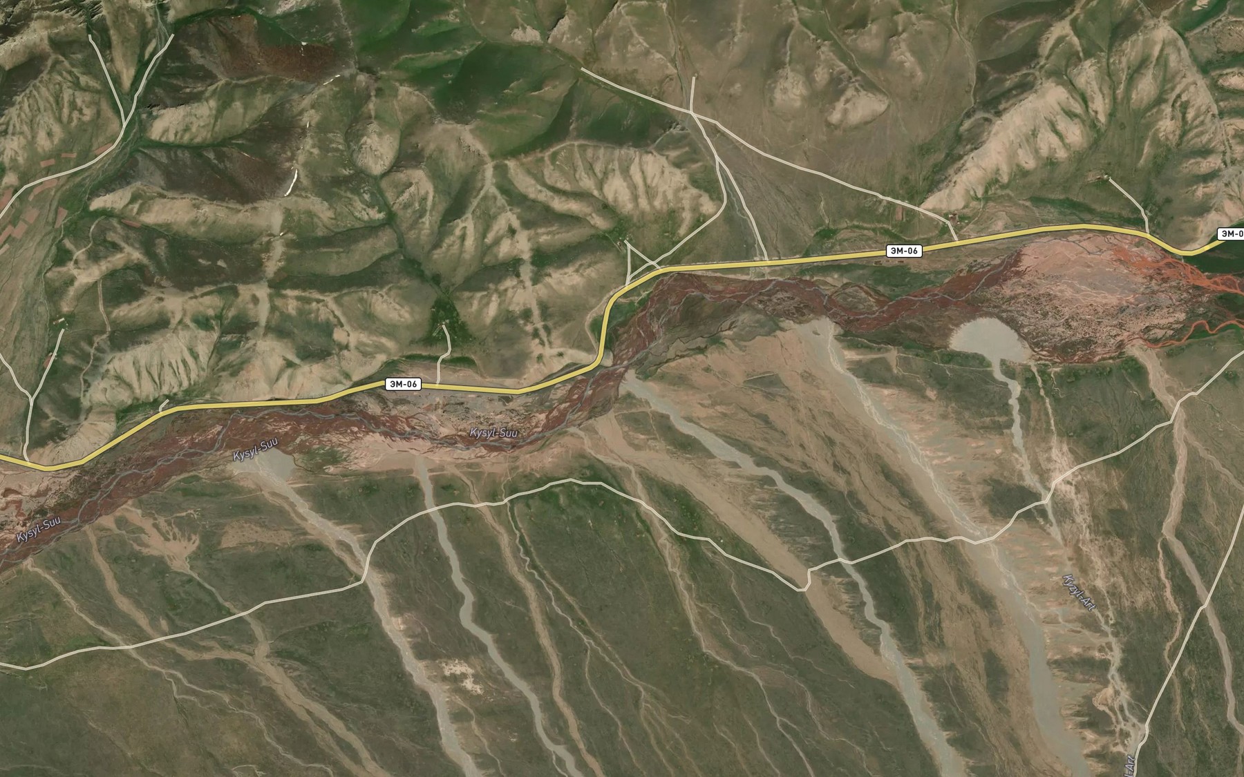 Satellite map of the Kattaaryk