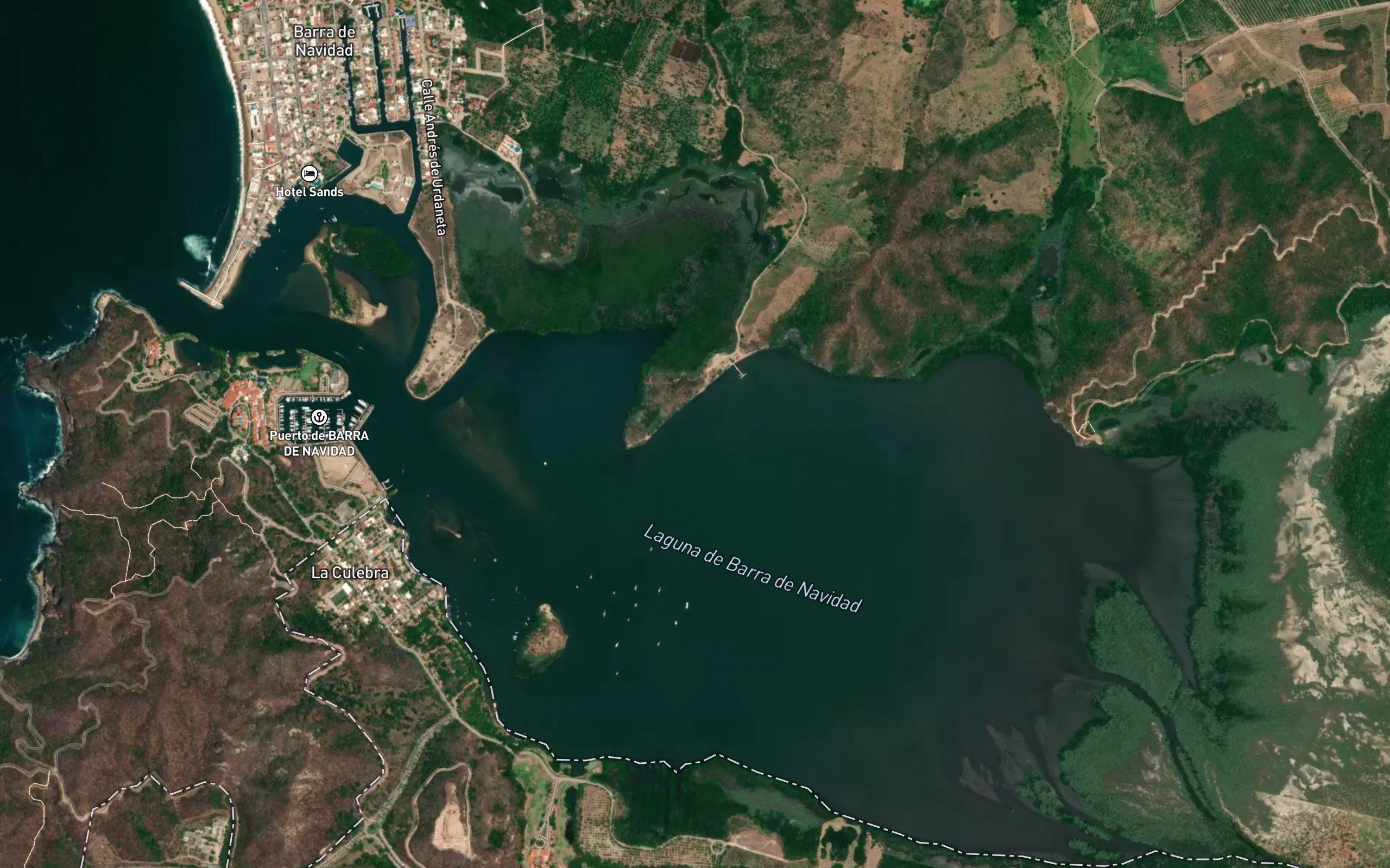 Albufera Barra de Navidad
