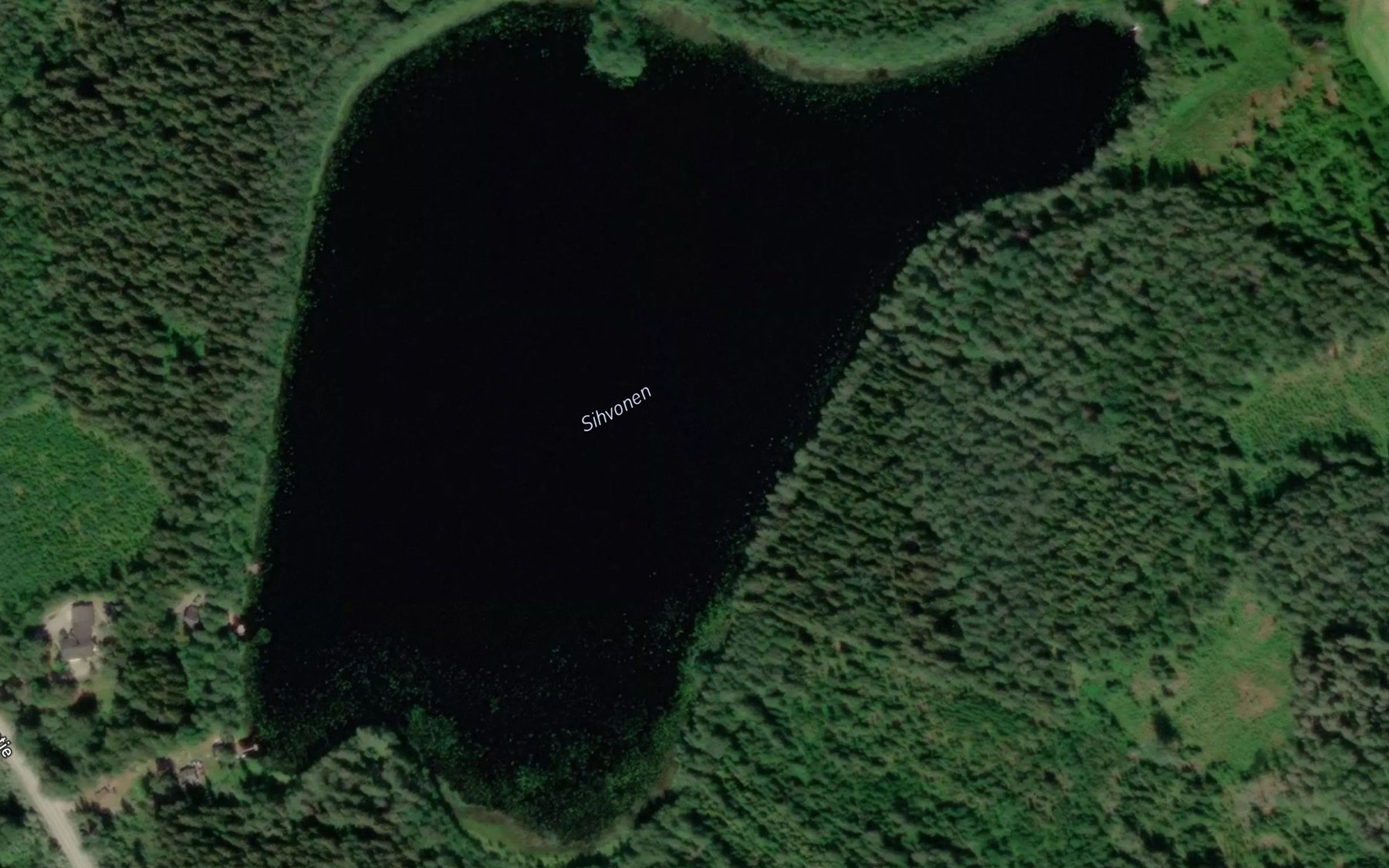 Satellite map of the Sihvonen