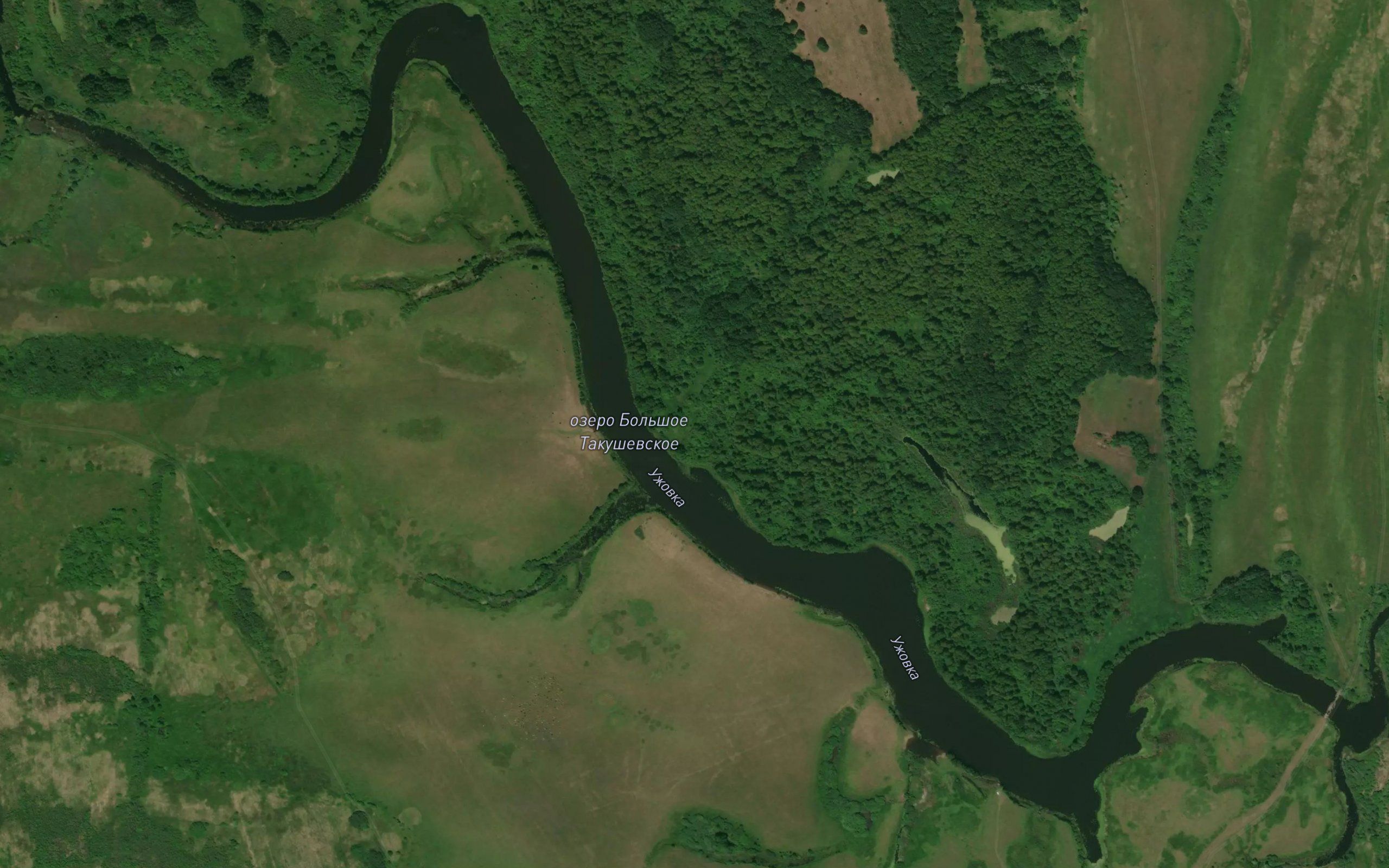 Ozero Bol'shoye Takushevskoye