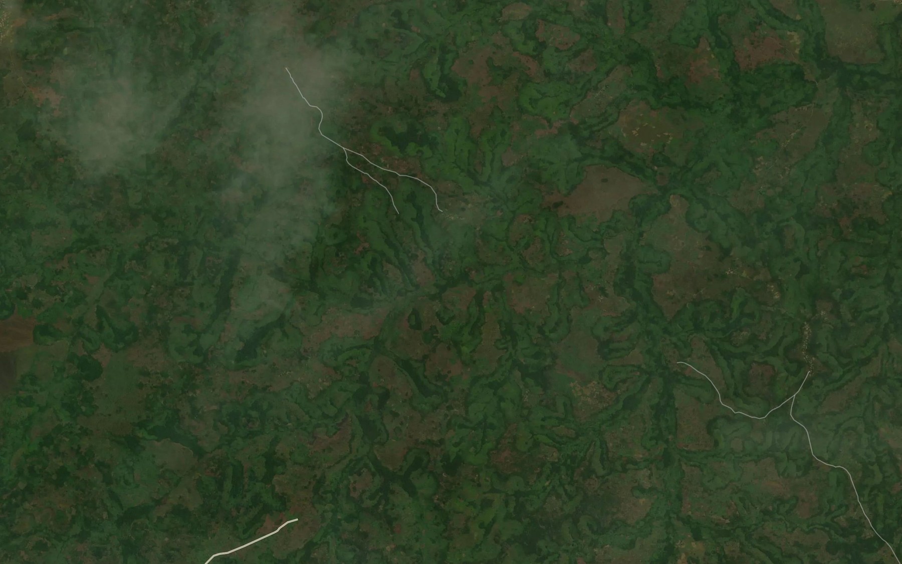 Satellite map of the Kaulu