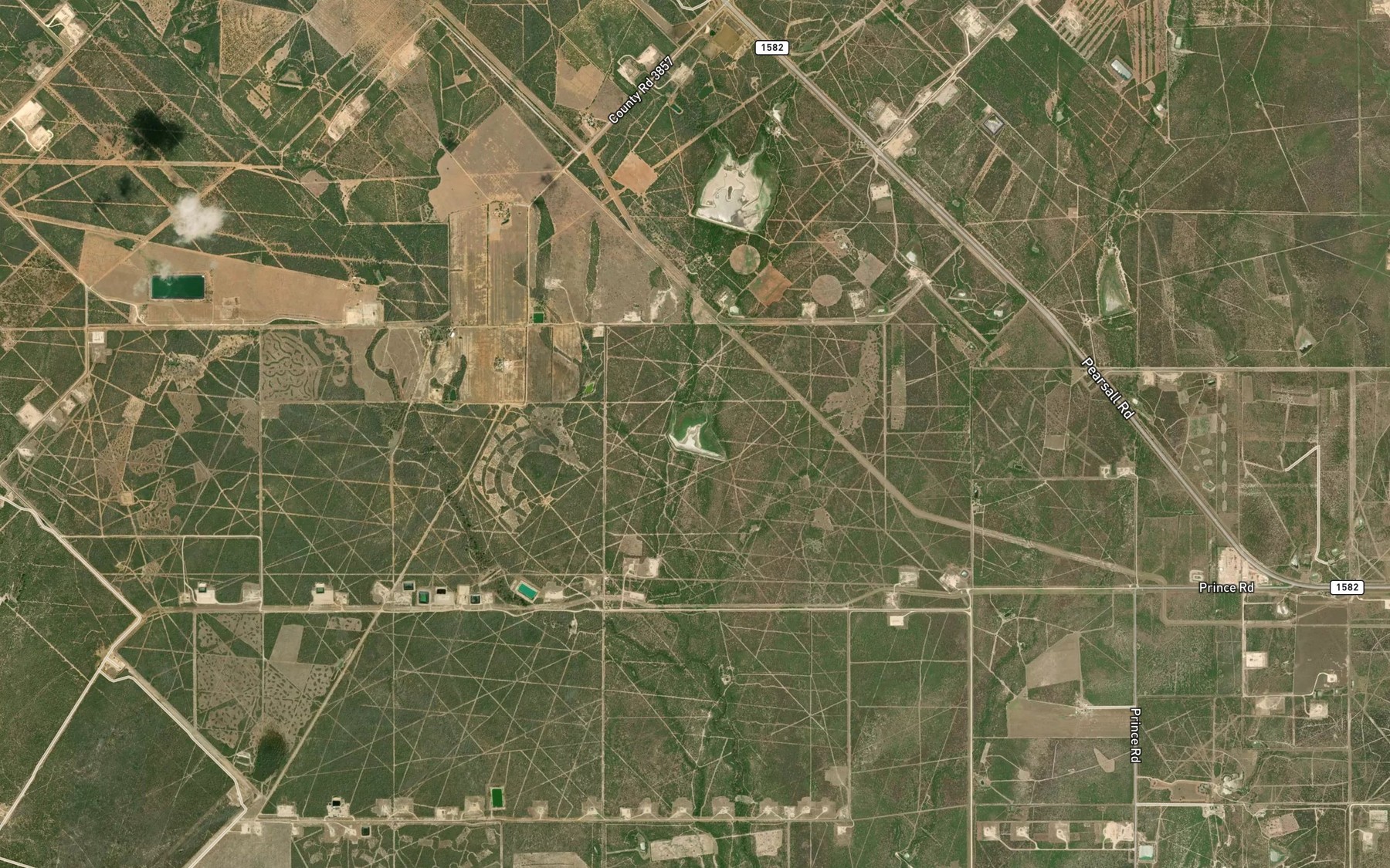 Satellite map of the McNeel Lake