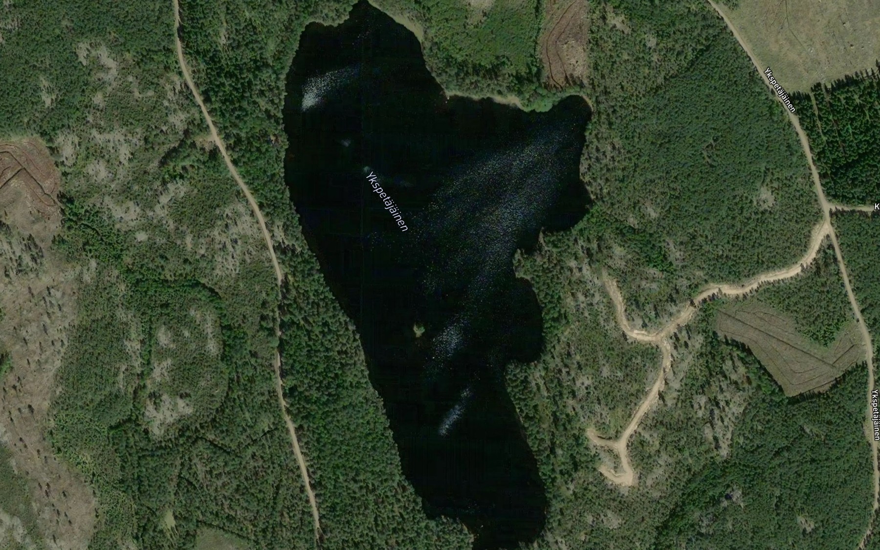 Satellite map of the Ykspetajainen