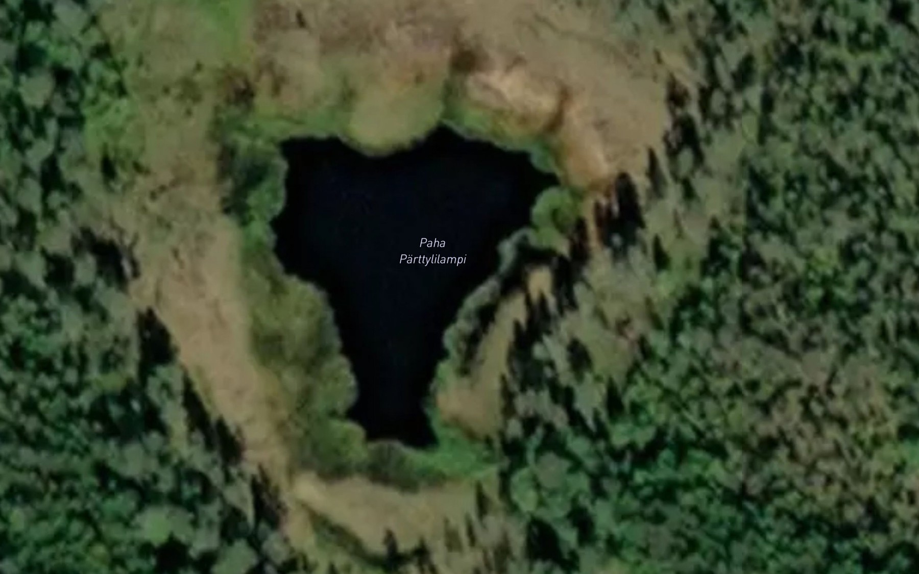 Satellite map of the Paha Parttylilampi