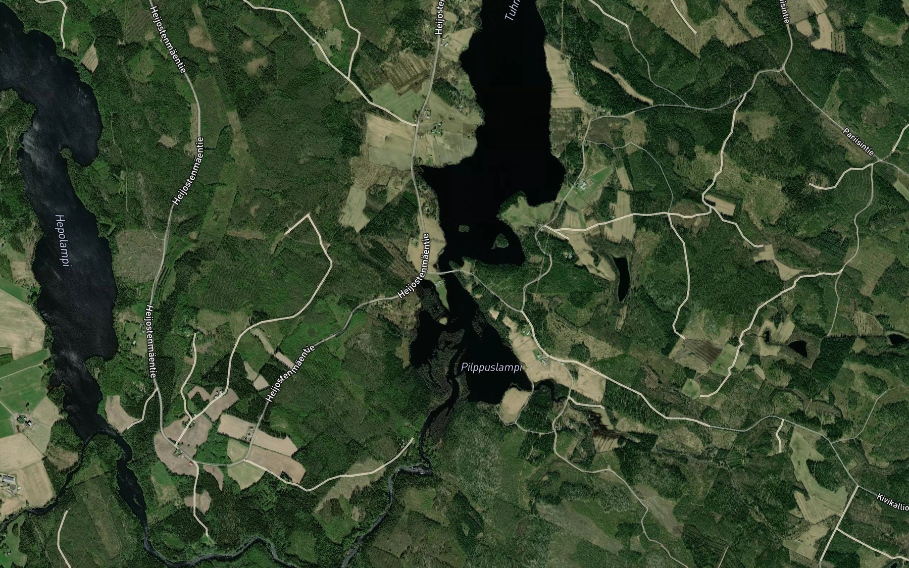 Satellite map of the Kettusalmi