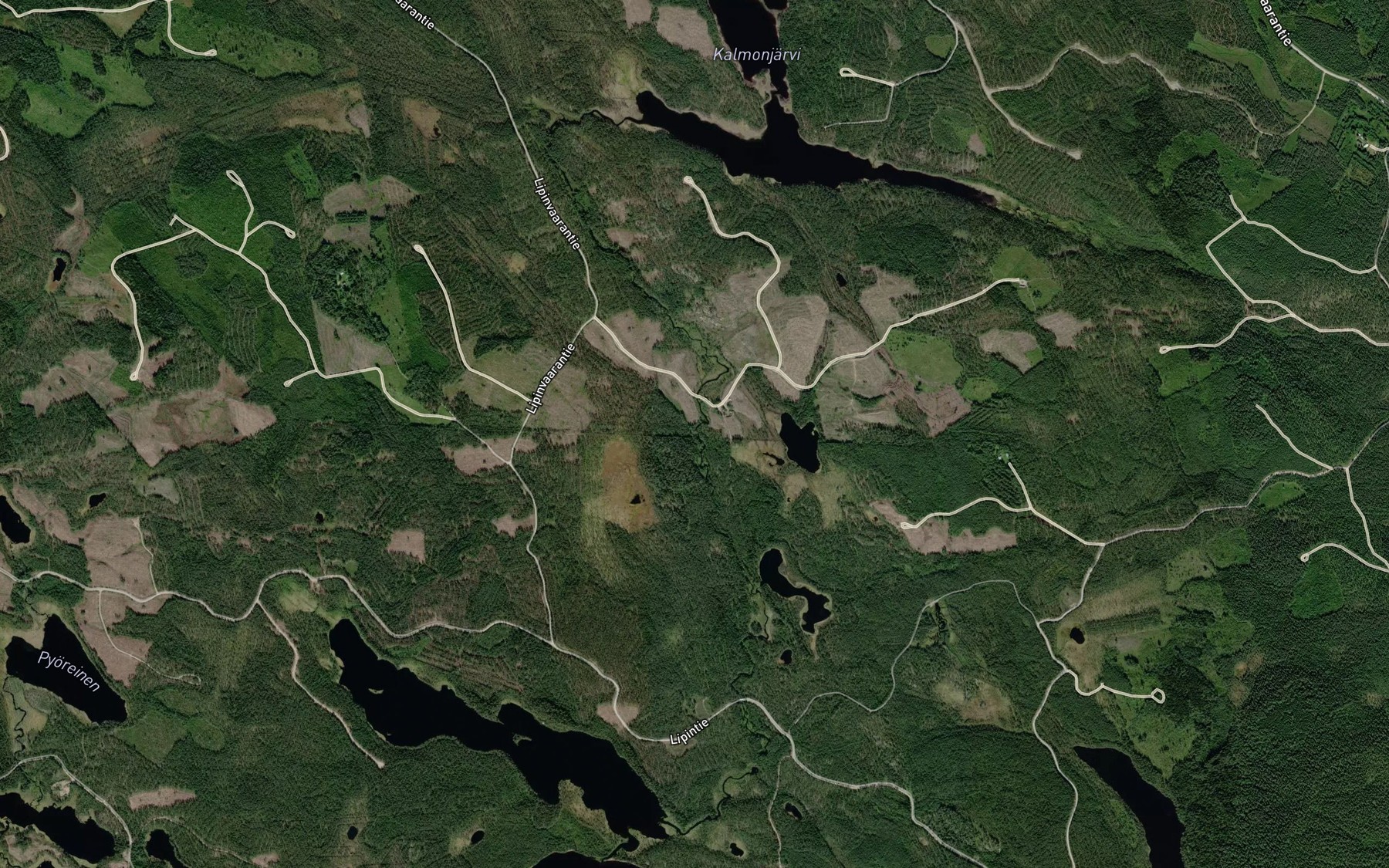 Satellite map of the Vaaranaluspuro