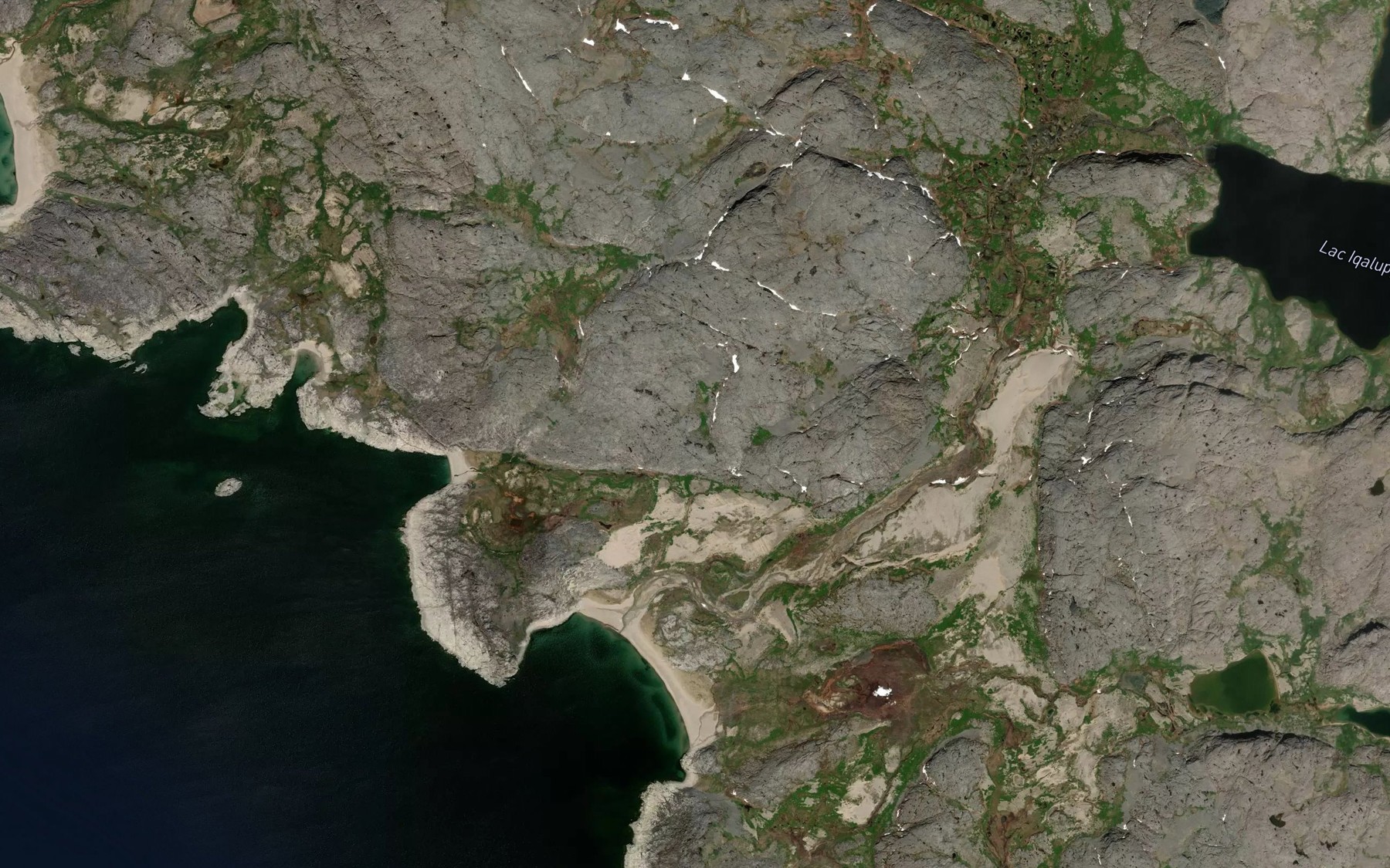 Satellite map of the Ruisseau Kuugarsitutsiuvik
