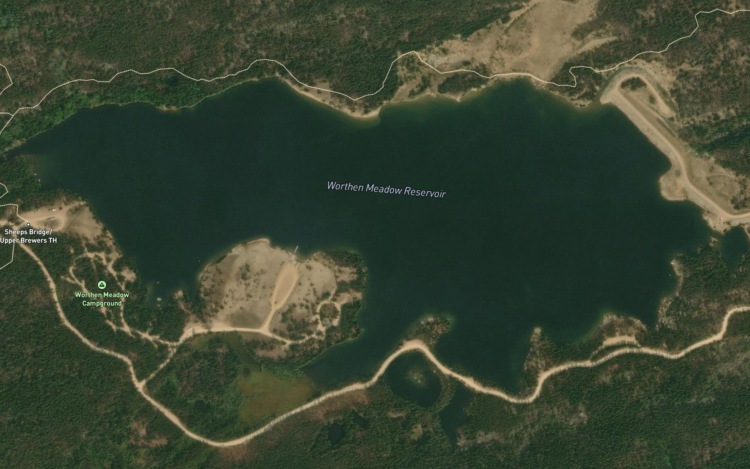 Worthen Meadow Reservoir