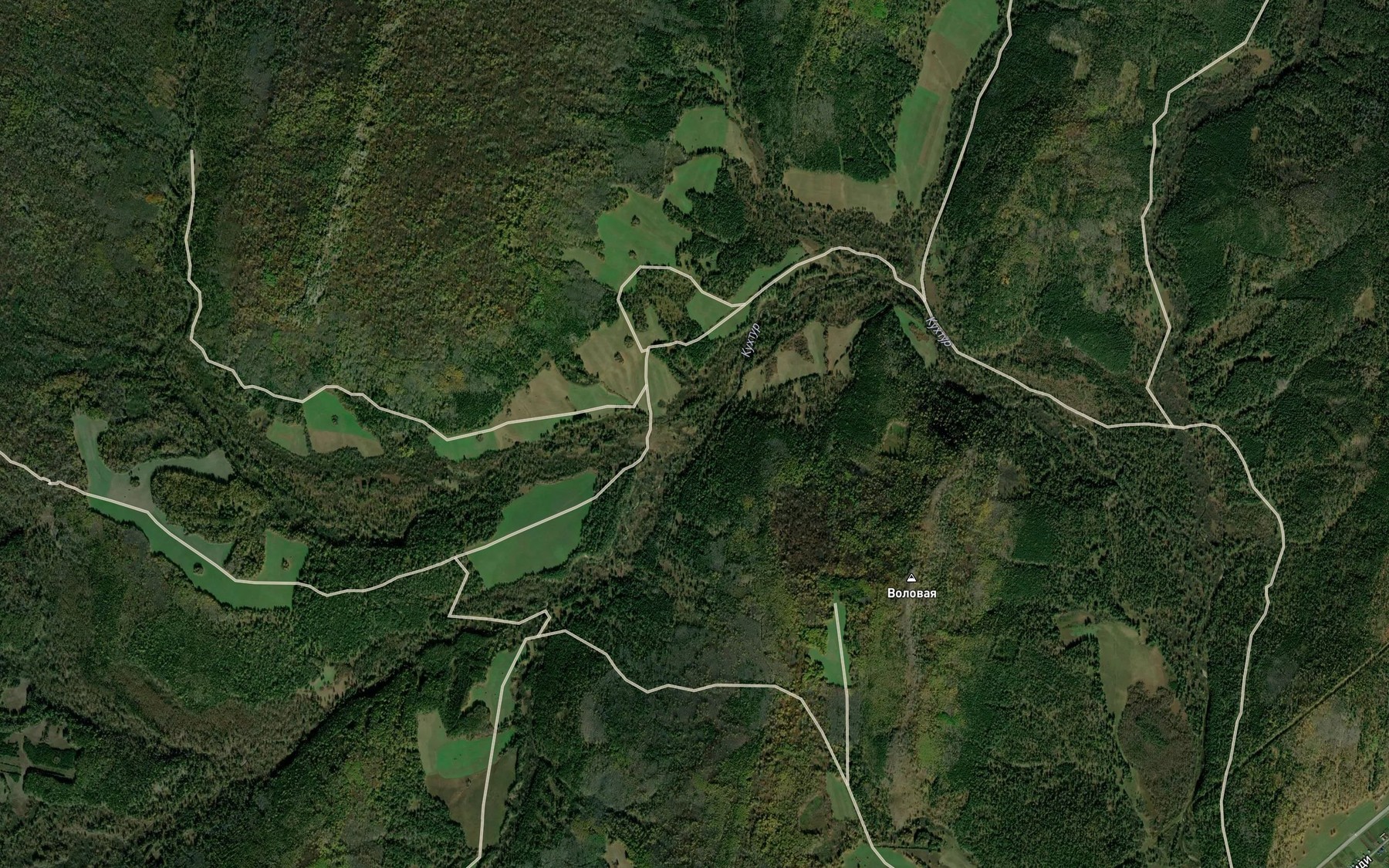 Satellite map of the Bol'shoy Kukhtur