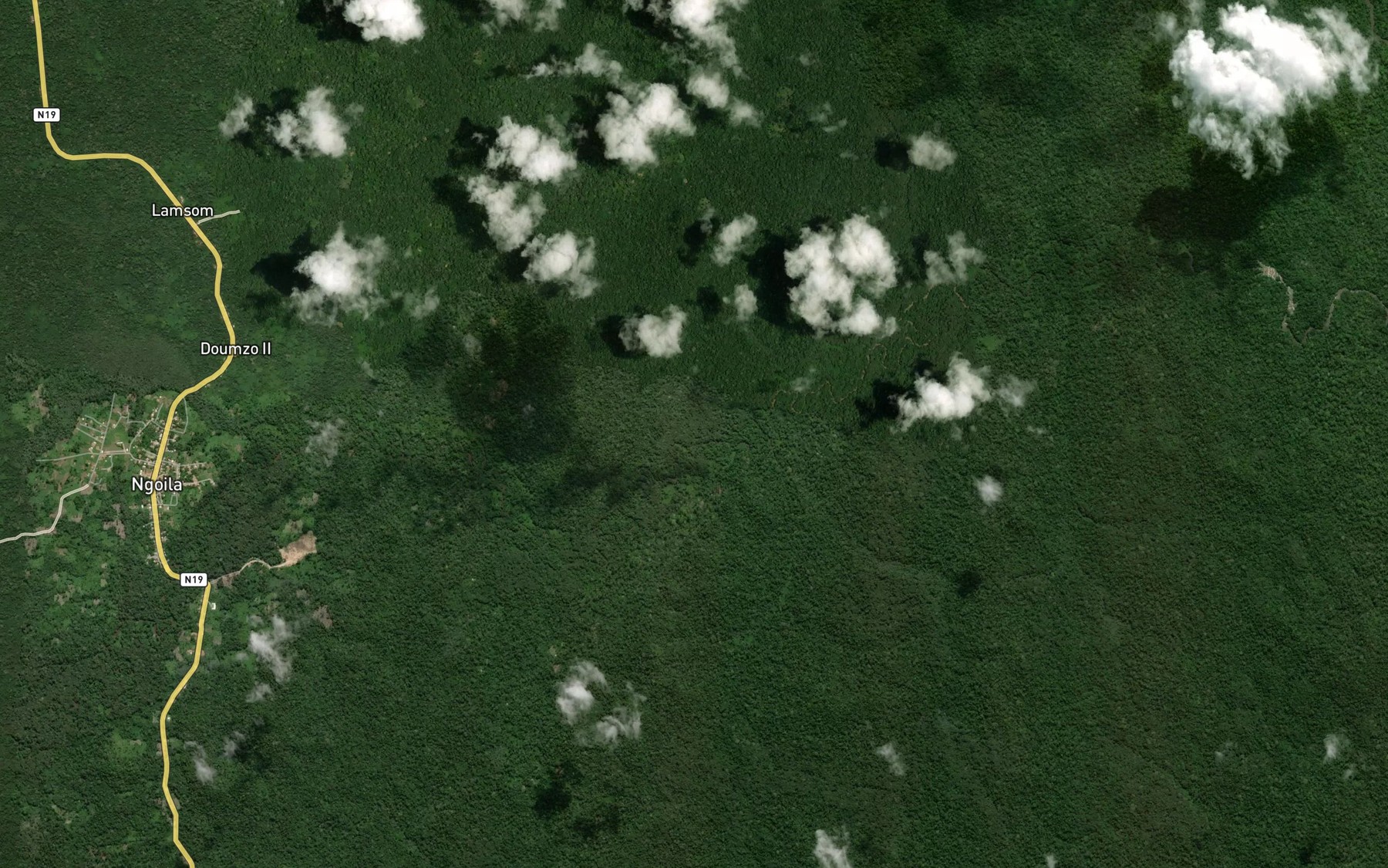 Satellite map of the Mie