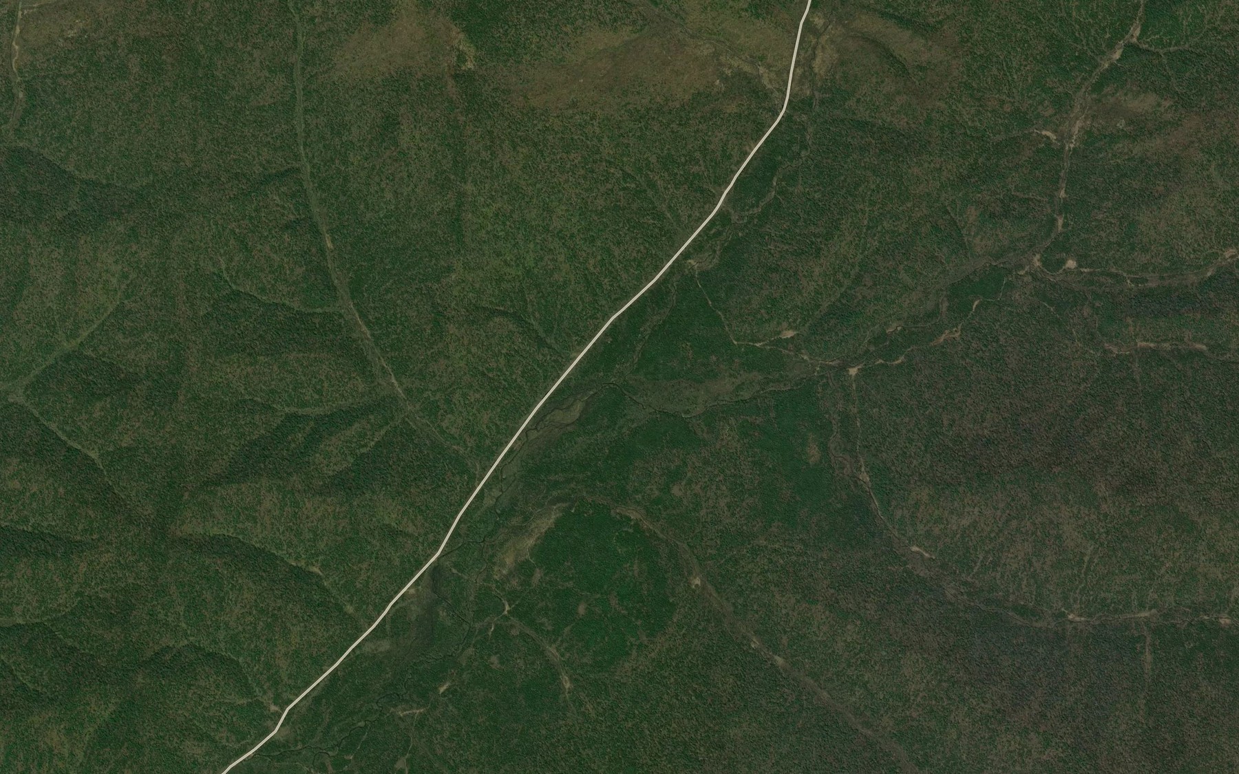 Satellite map of the Malaya Khuka