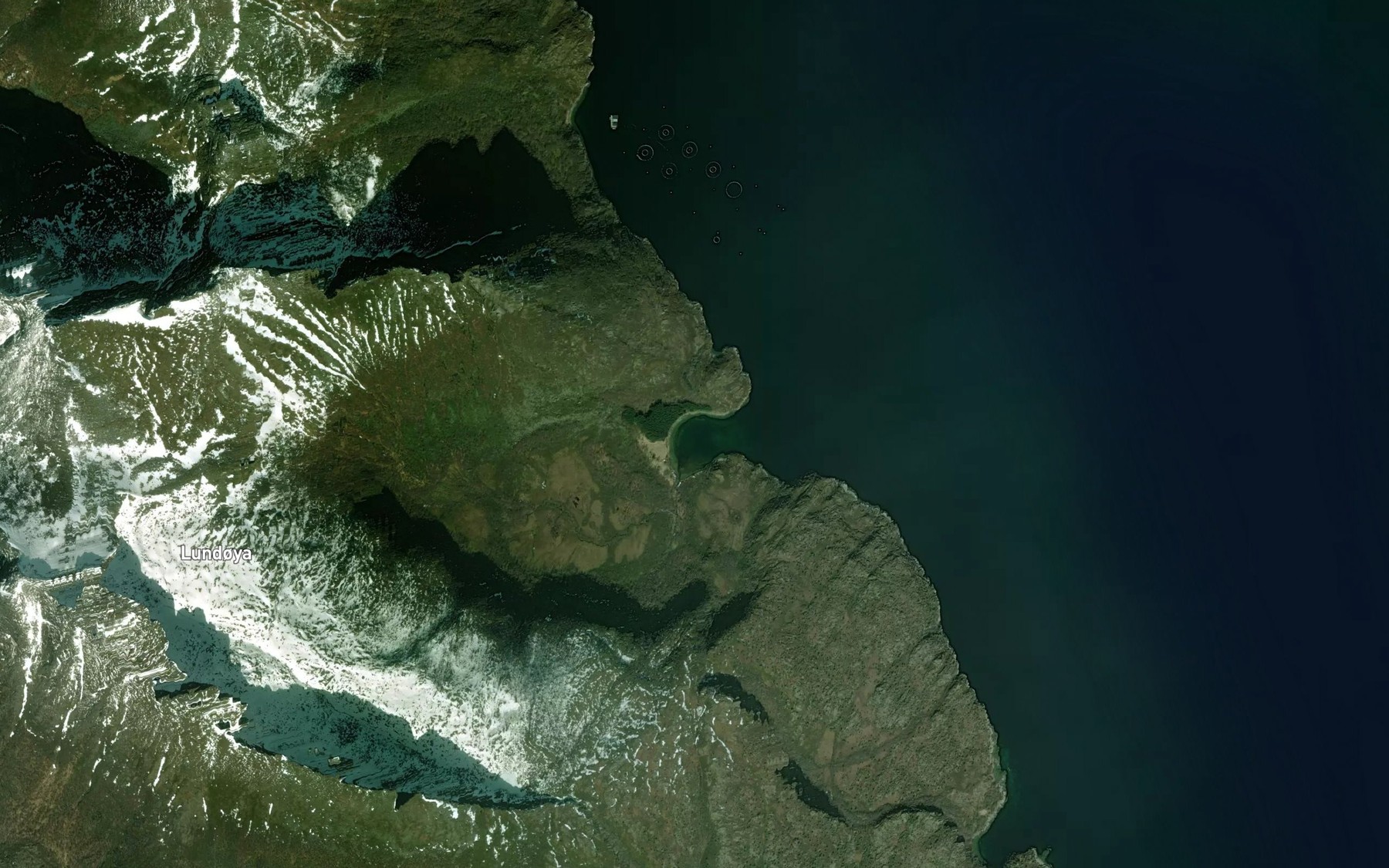 Satellite map of the Store Barnbogen