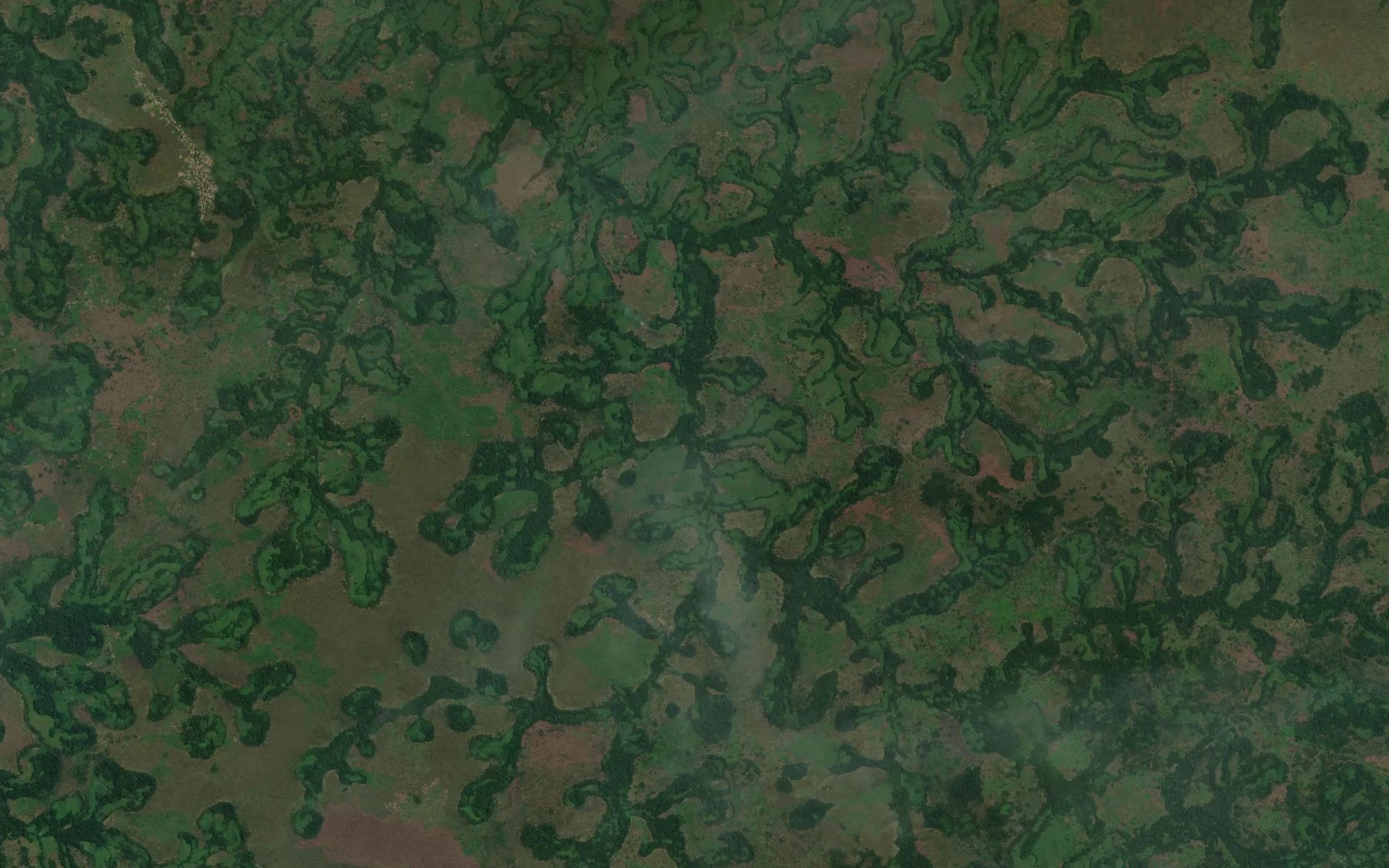 Satellite map of the Ntaba