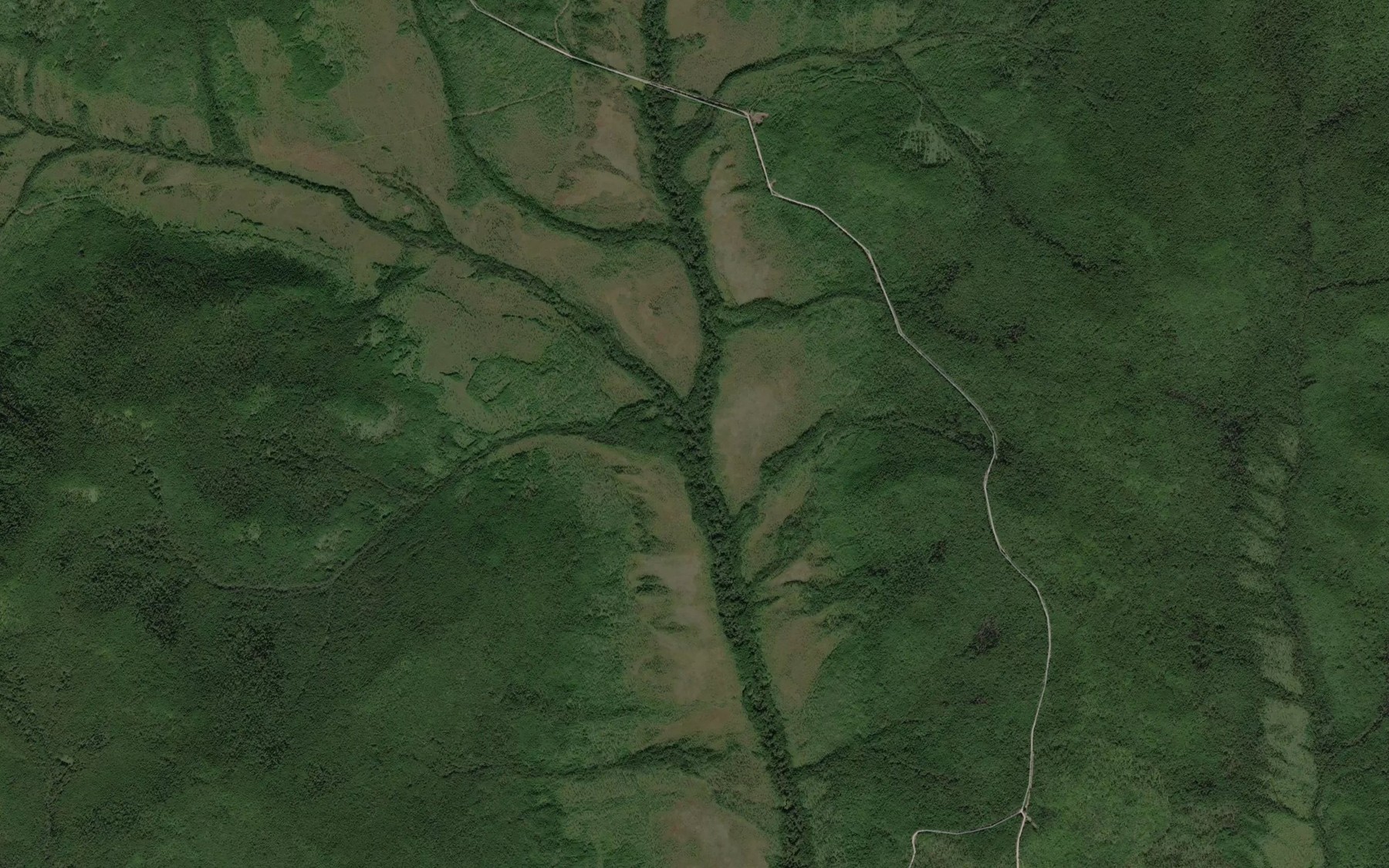 Satellite map of the Malaya Zhorma