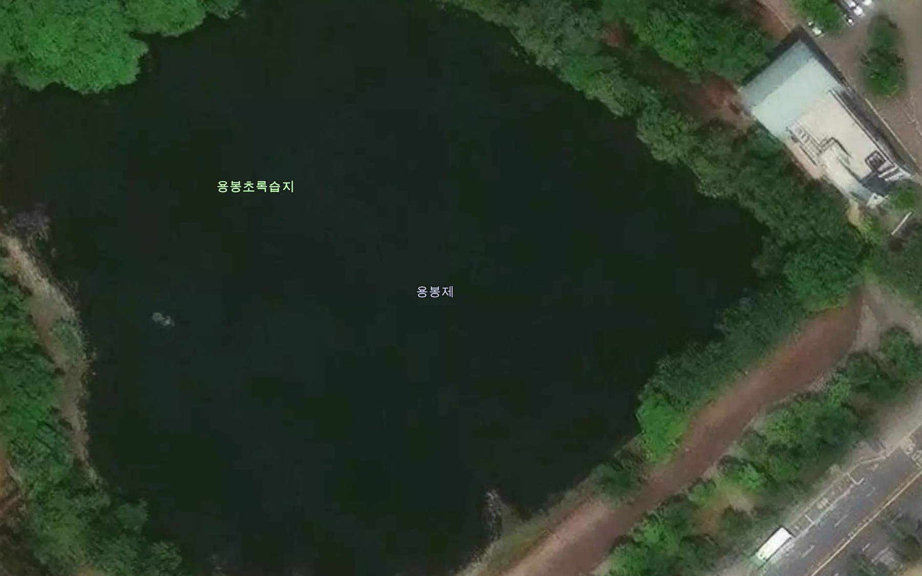 Satellite map of the Yongbong-je