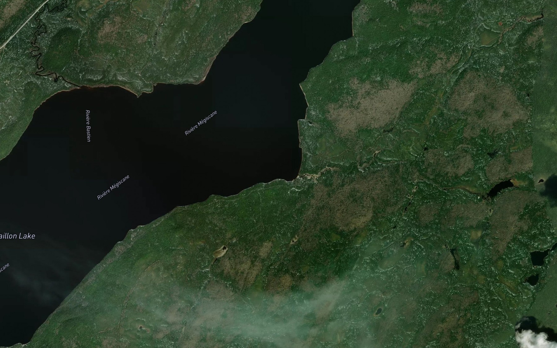 Satellite map of the Baie Kawacidawagak