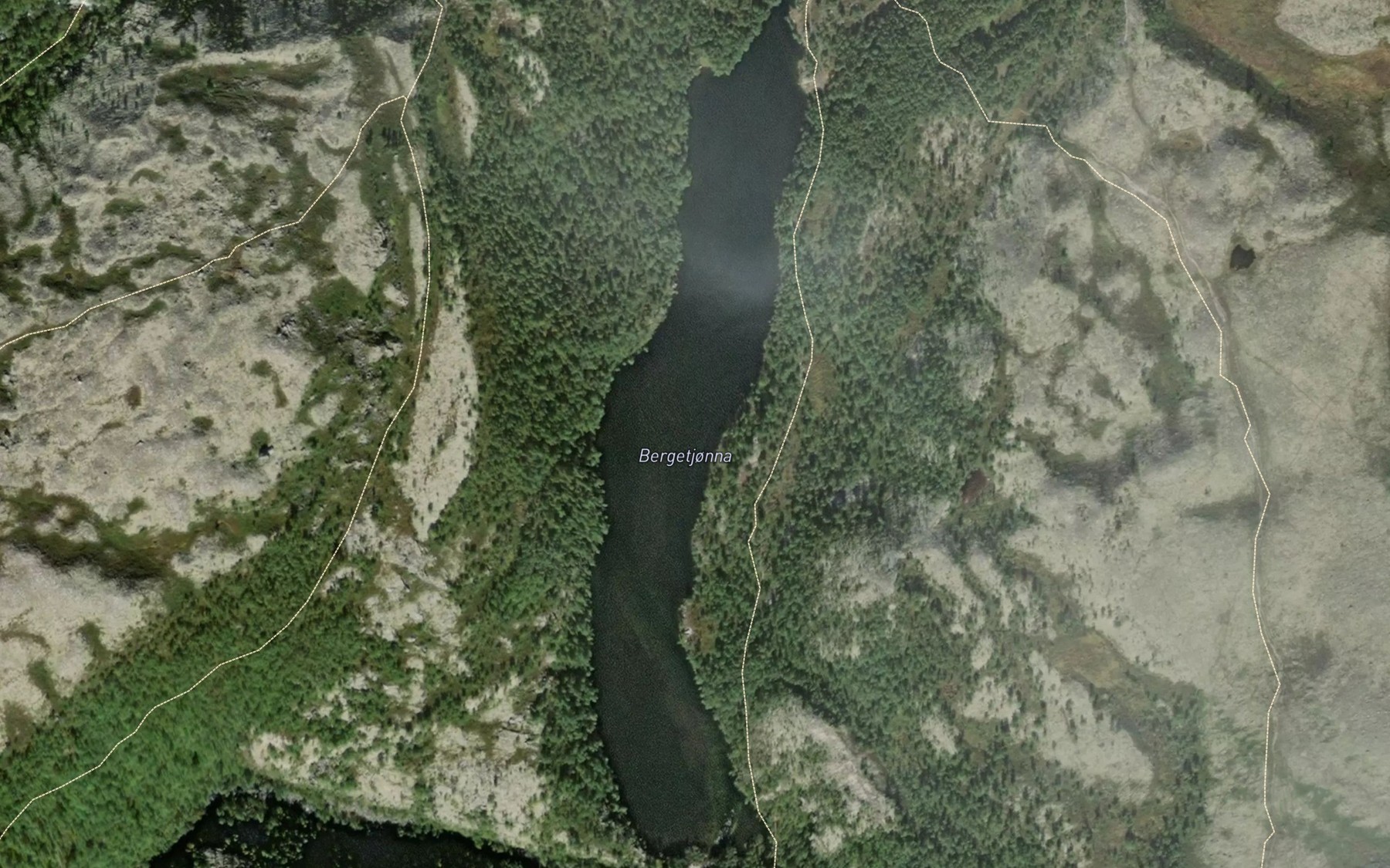Satellite map of the Myldingtjorni