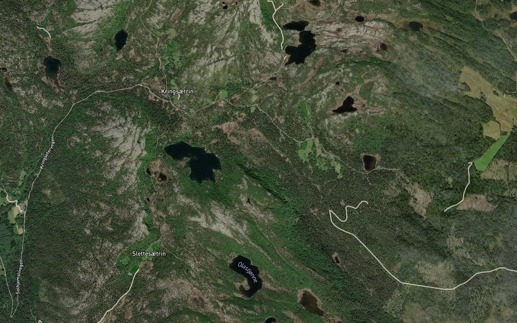 Satellite map of the Dalsbekken