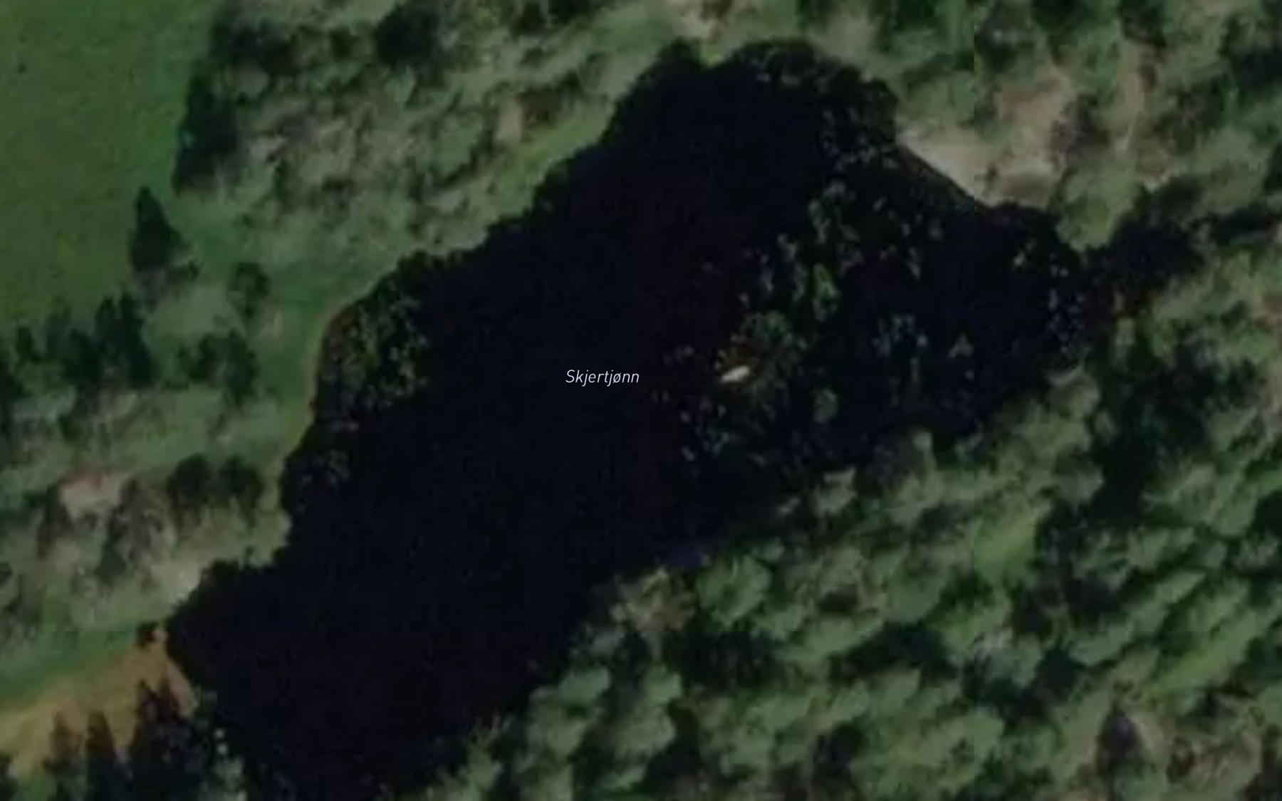 Satellite map of the Skjertjonn