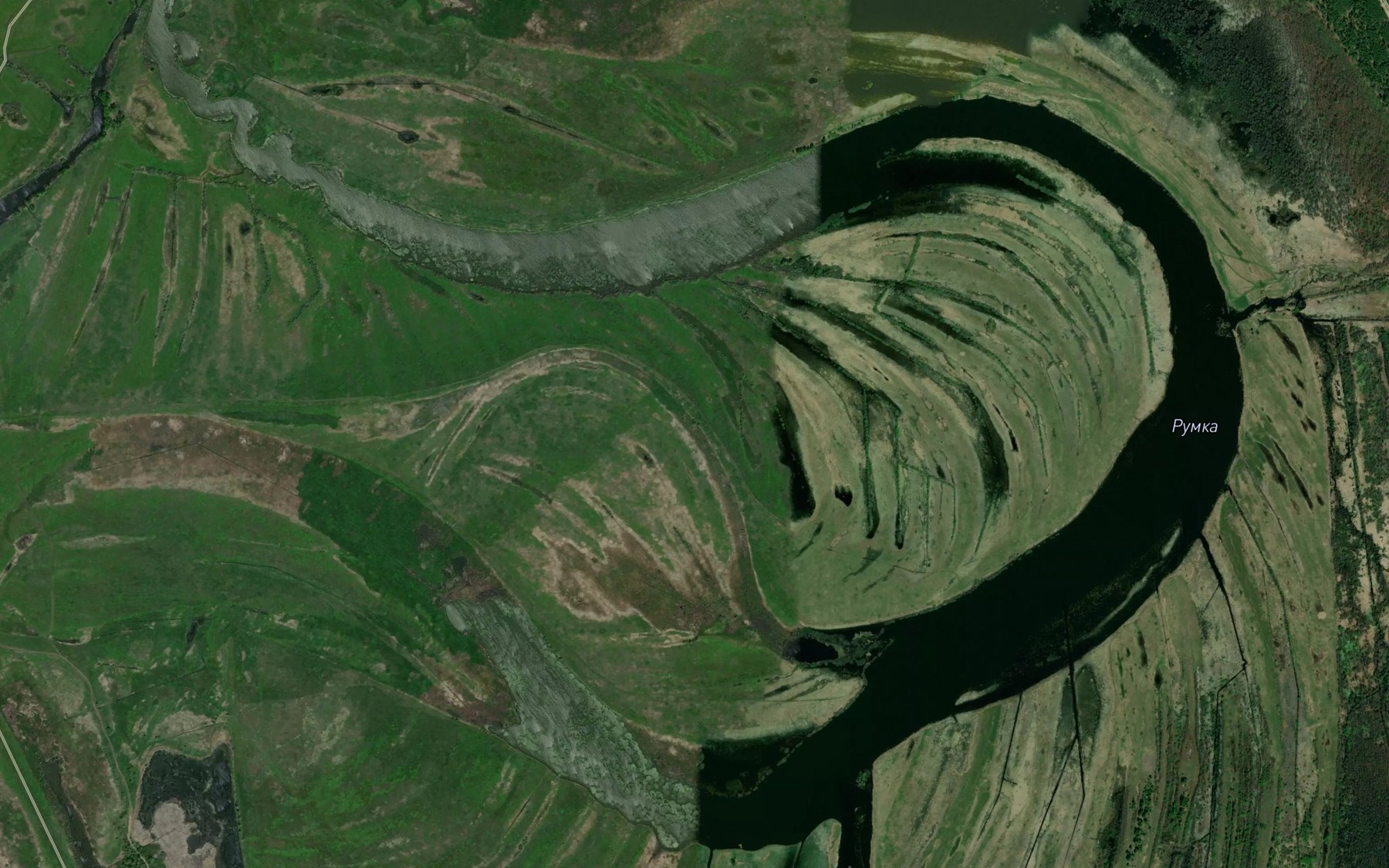 Satellite map of the Ozero Rumka