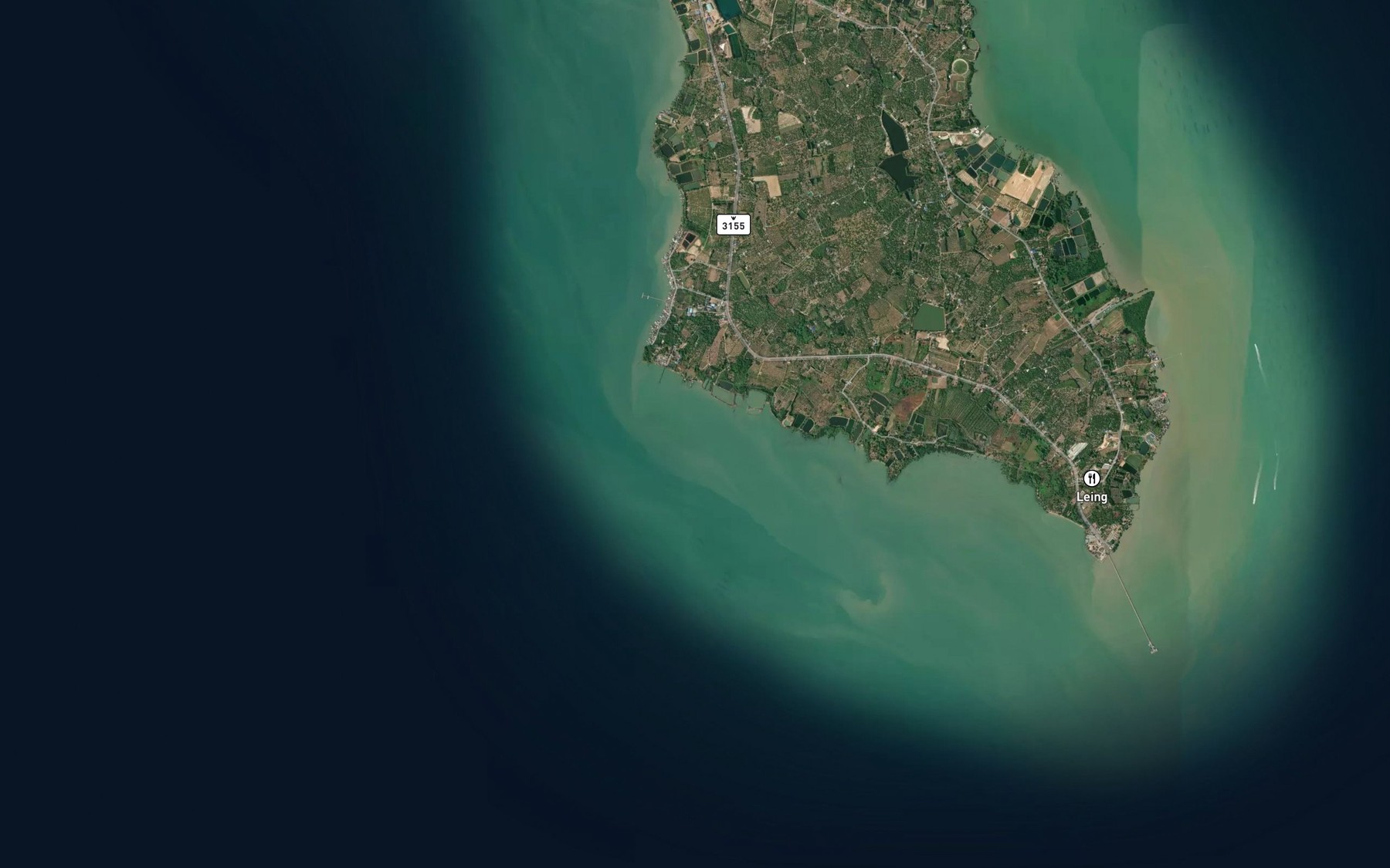 Satellite map of the Ao Chaloei